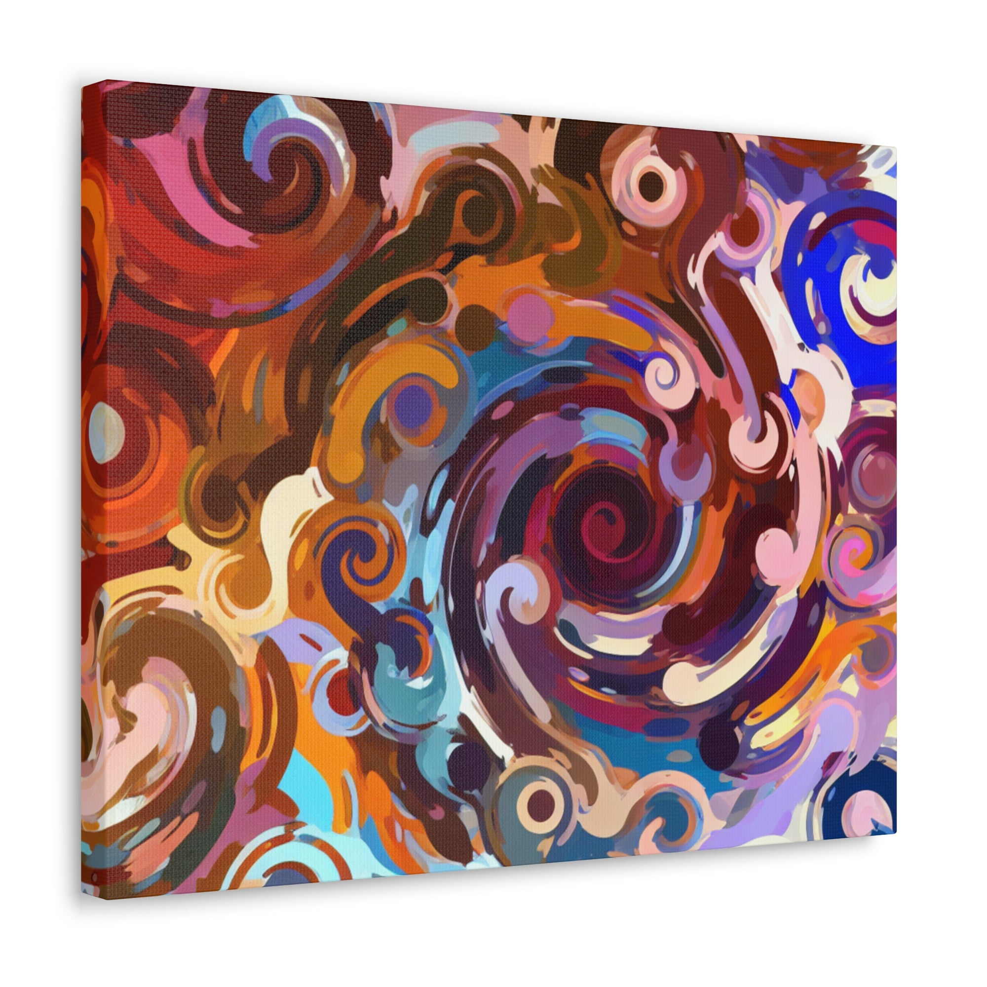 Elysian Whirls and Splashes | Canvas