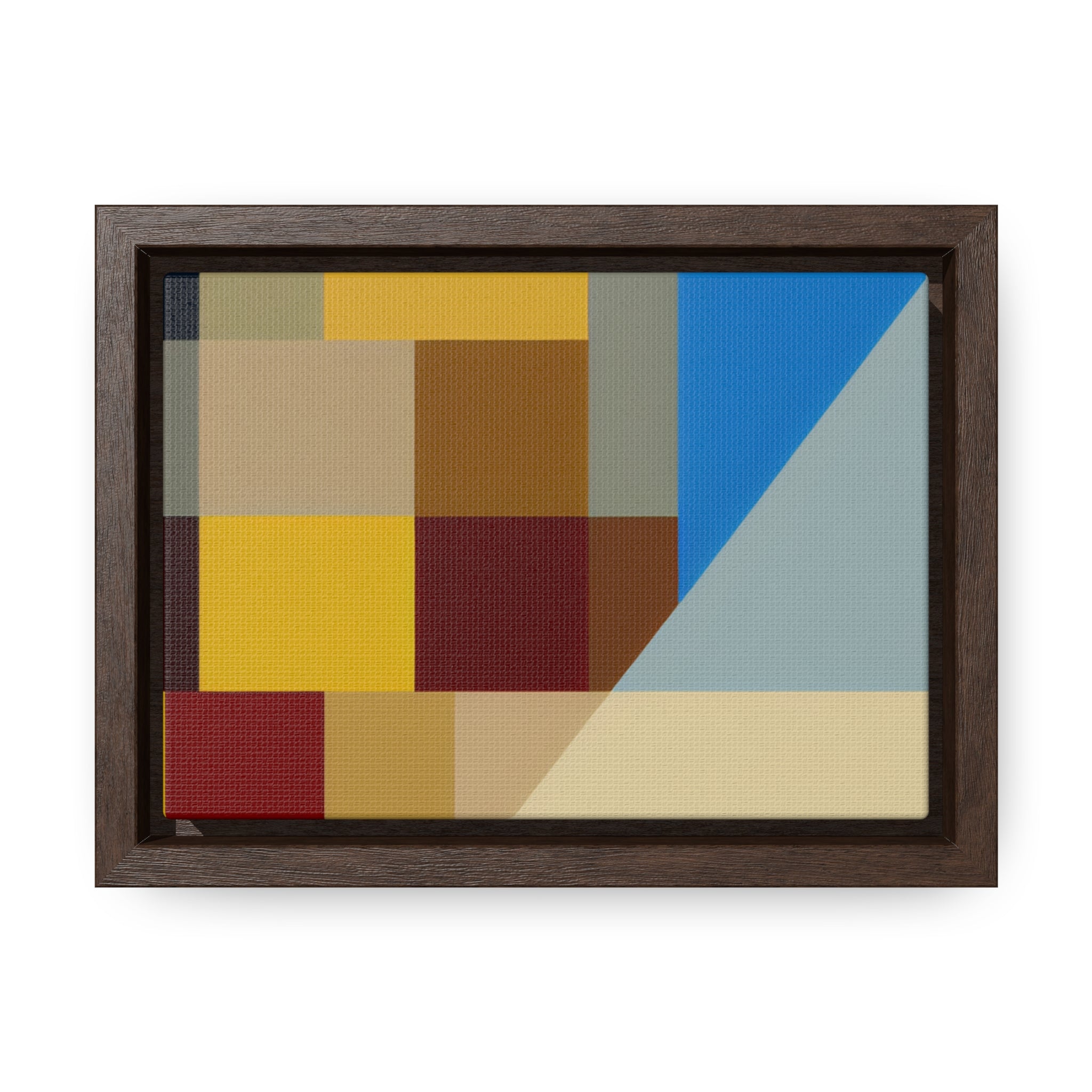 Colorful Geometric Symphony | Framed Canvas