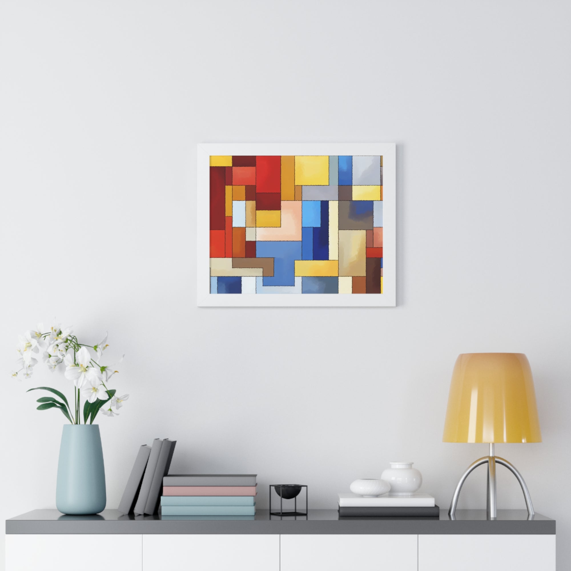 Fragmented Resonance | Framed Print