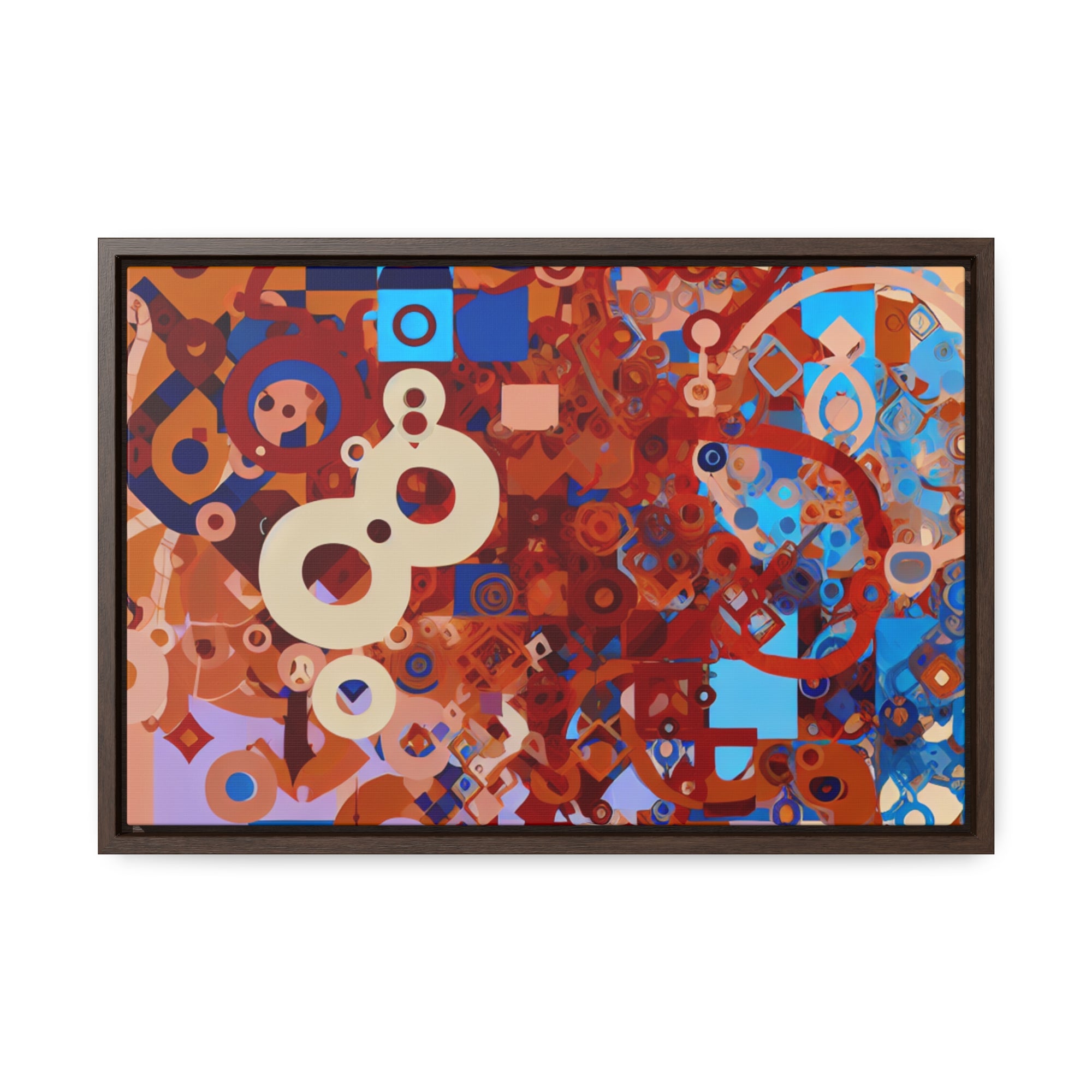 Kaleidoscope Dreams and Whimsy | Framed Canvas