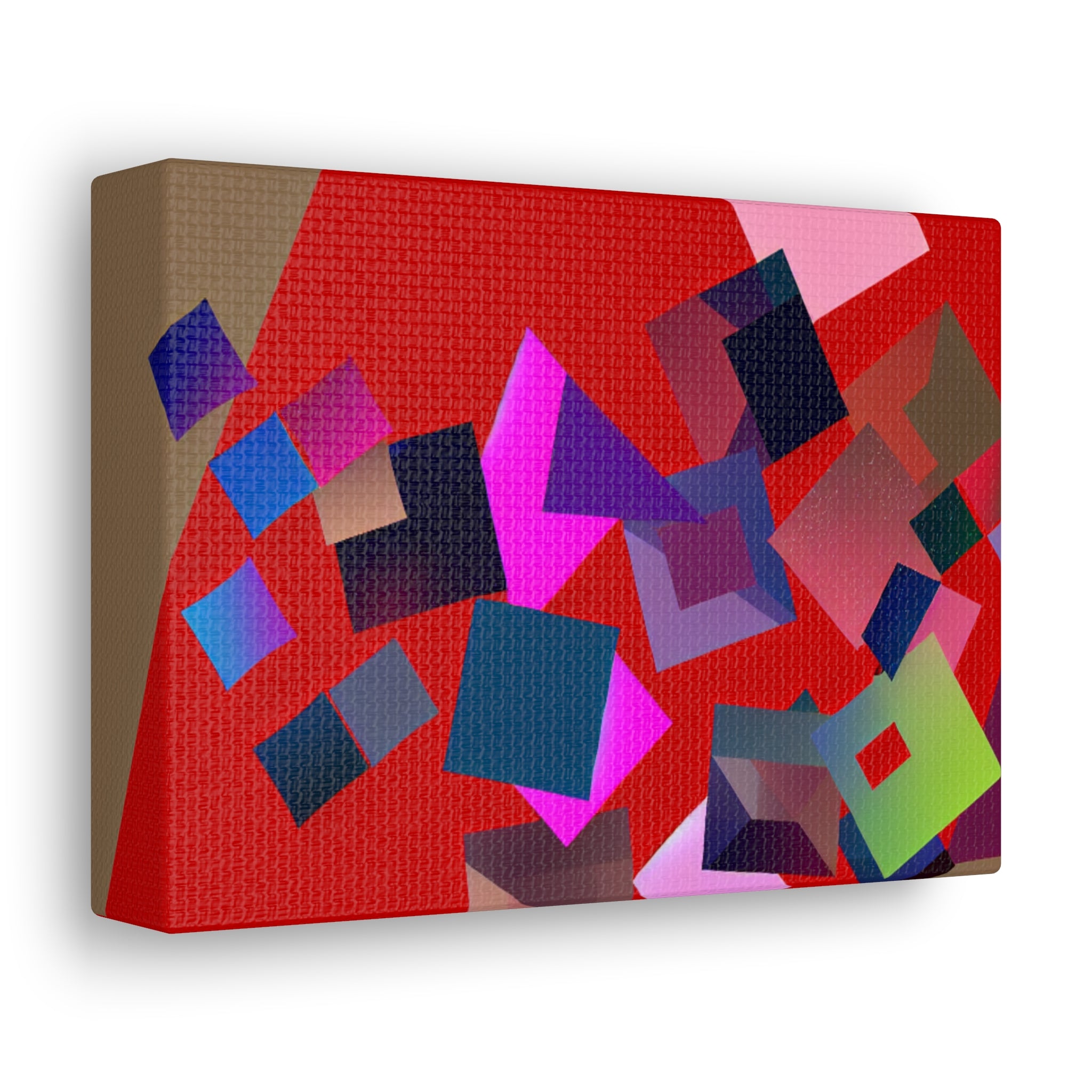 Vibrant Square Serenade | Canvas