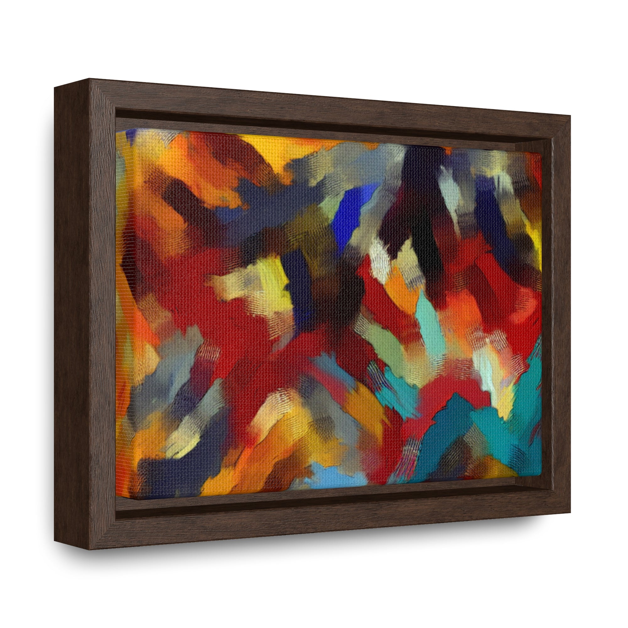 Euphoria in Chaos | Framed Canvas