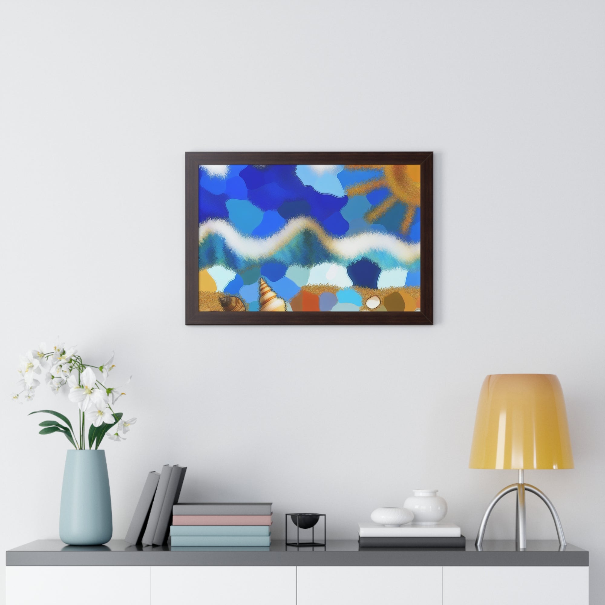 Tidal Dreams and Sunlight | Framed Print