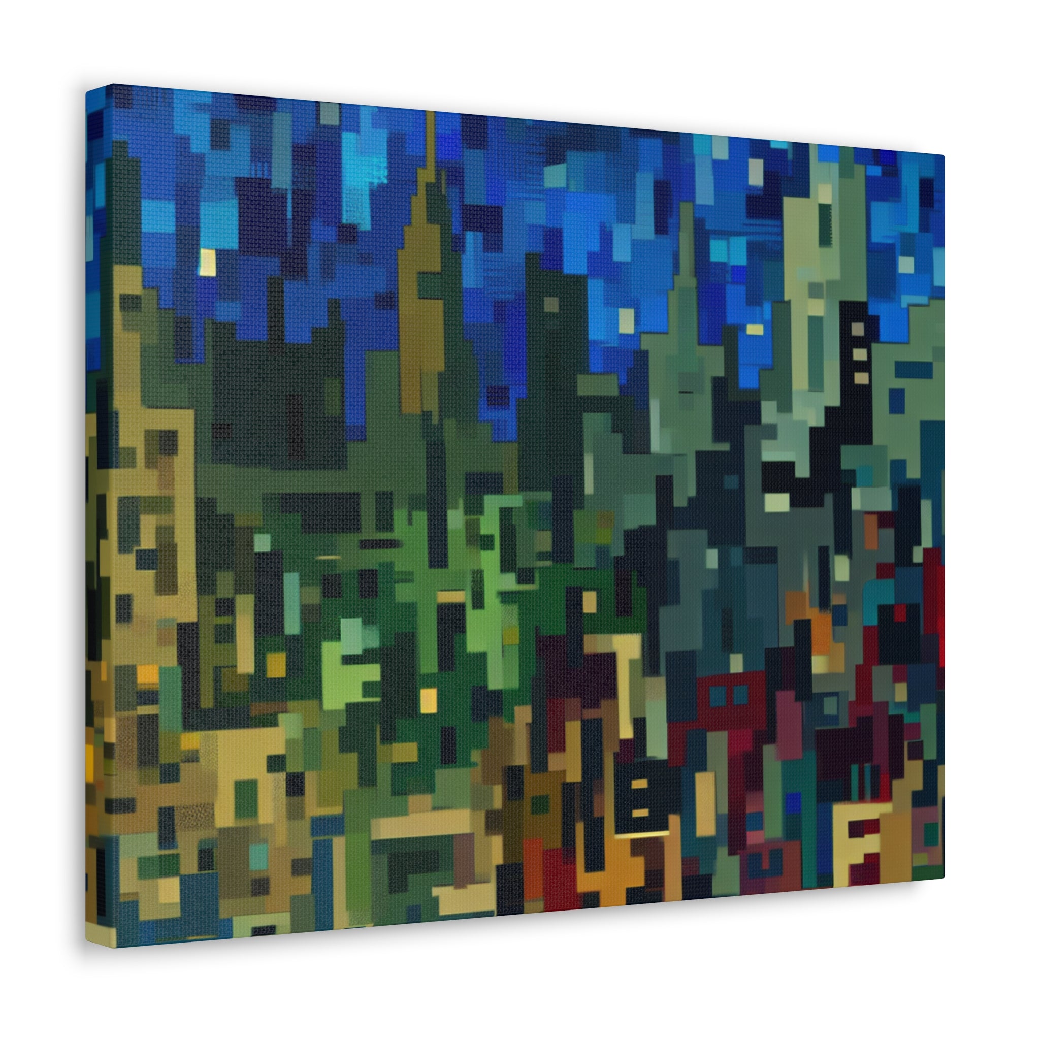 Metalline Urban Reverie | Canvas