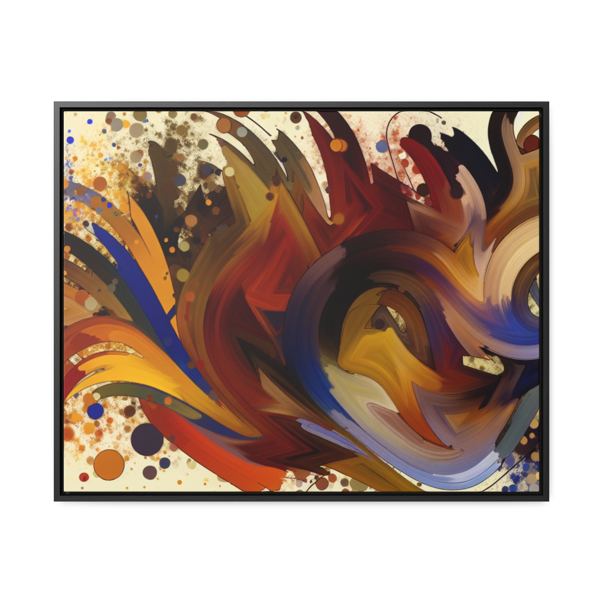 Primal Energies Unleashed | Framed Canvas