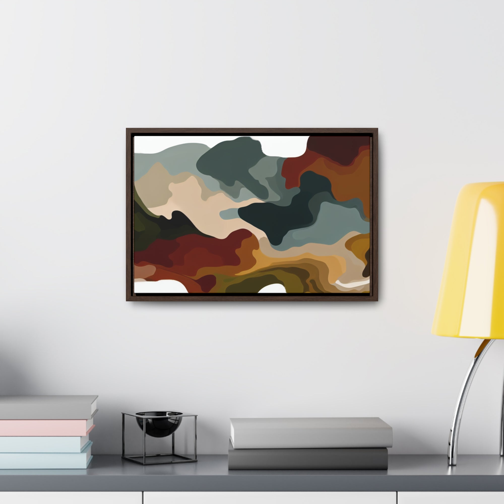 Whispers of Earth and Sky | Framed Canvas