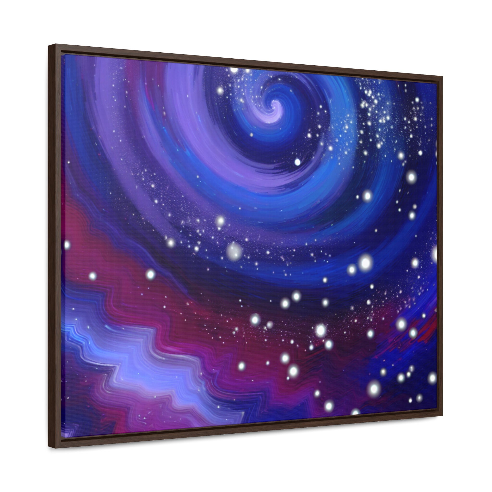 Celestial Whirlwind Dreams | Framed Canvas