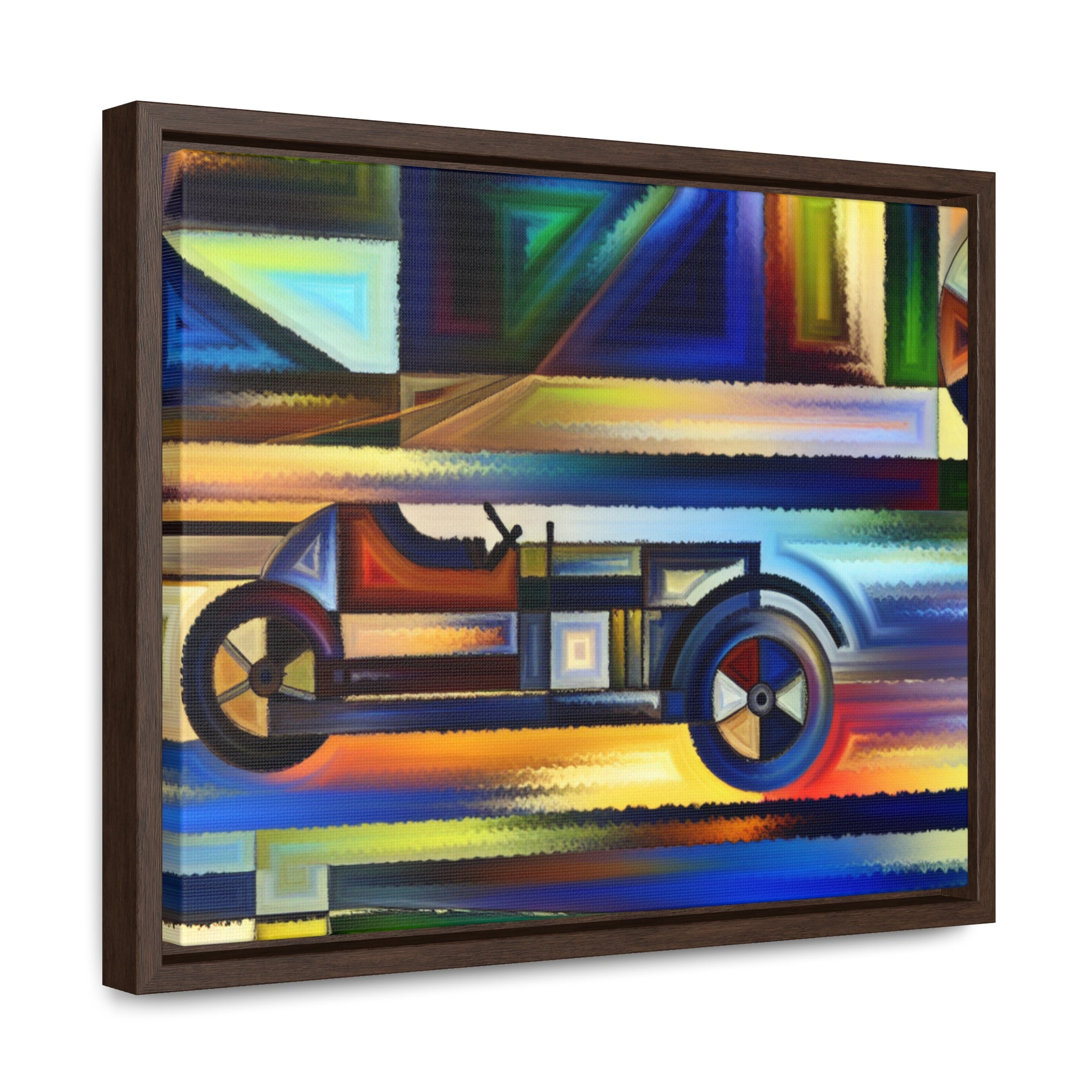 Velocity and Vibration | Framed Canvas