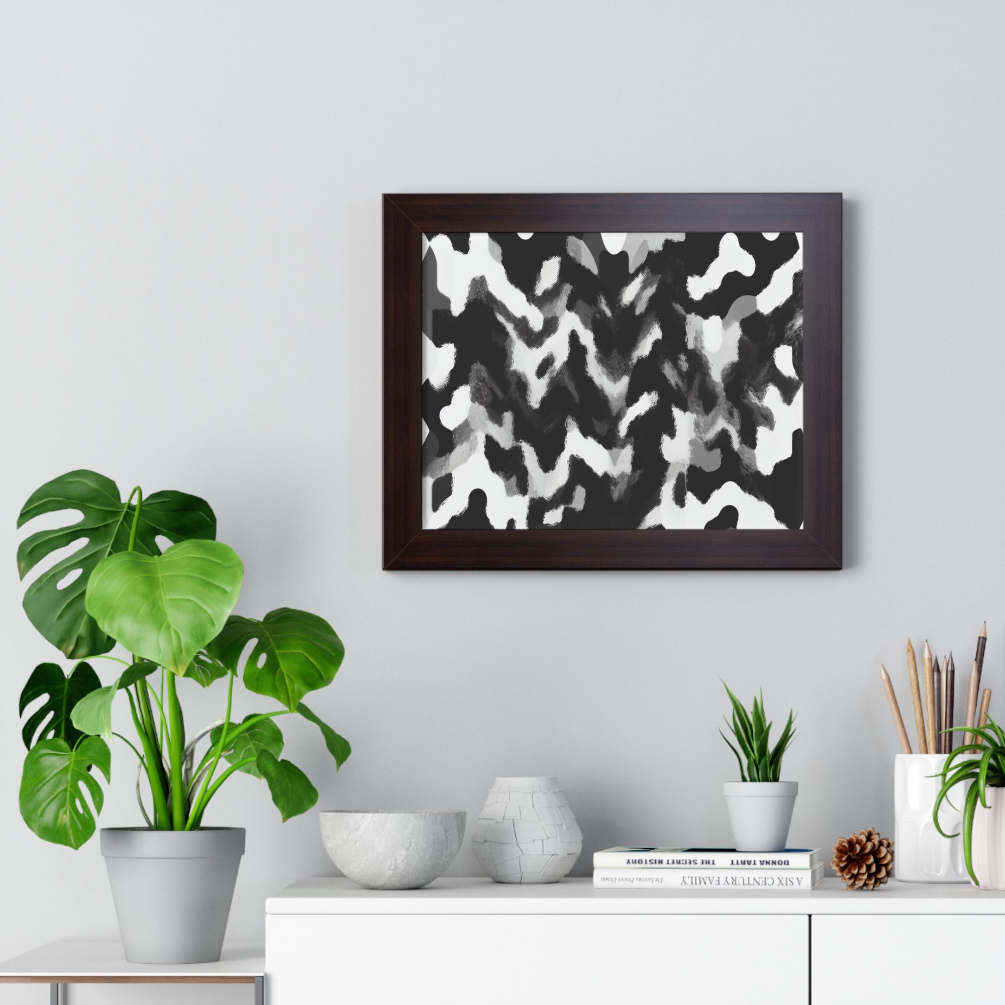 Rhythmic Duality | Framed Print