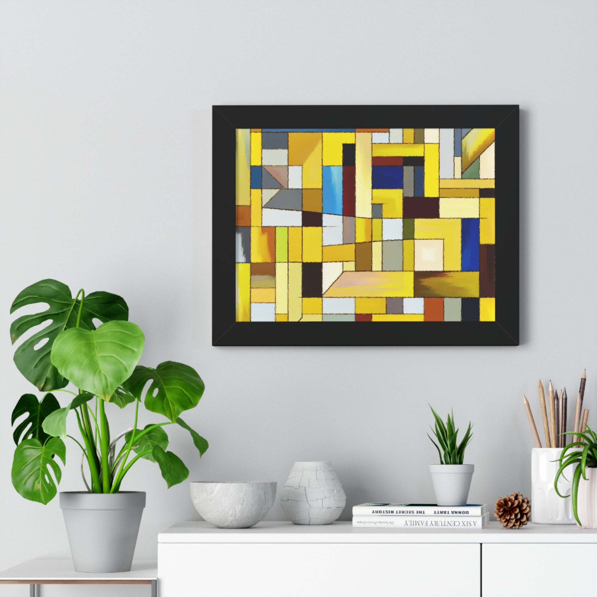 Chromatic Fragments and Light | Framed Print