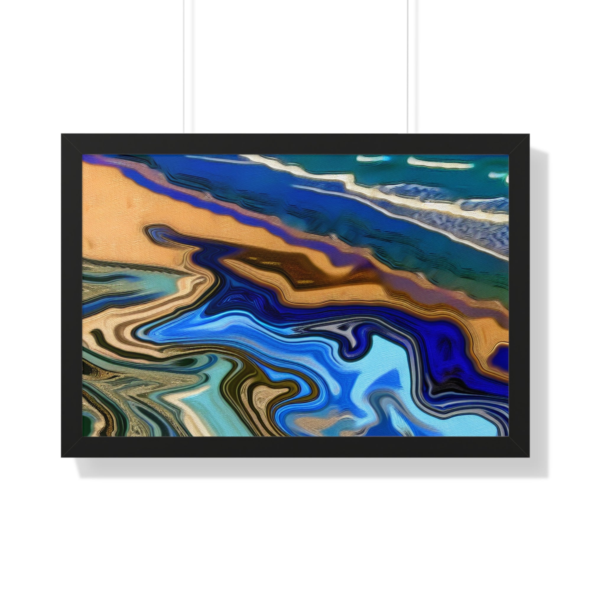Tidal Whisperings | Framed Print