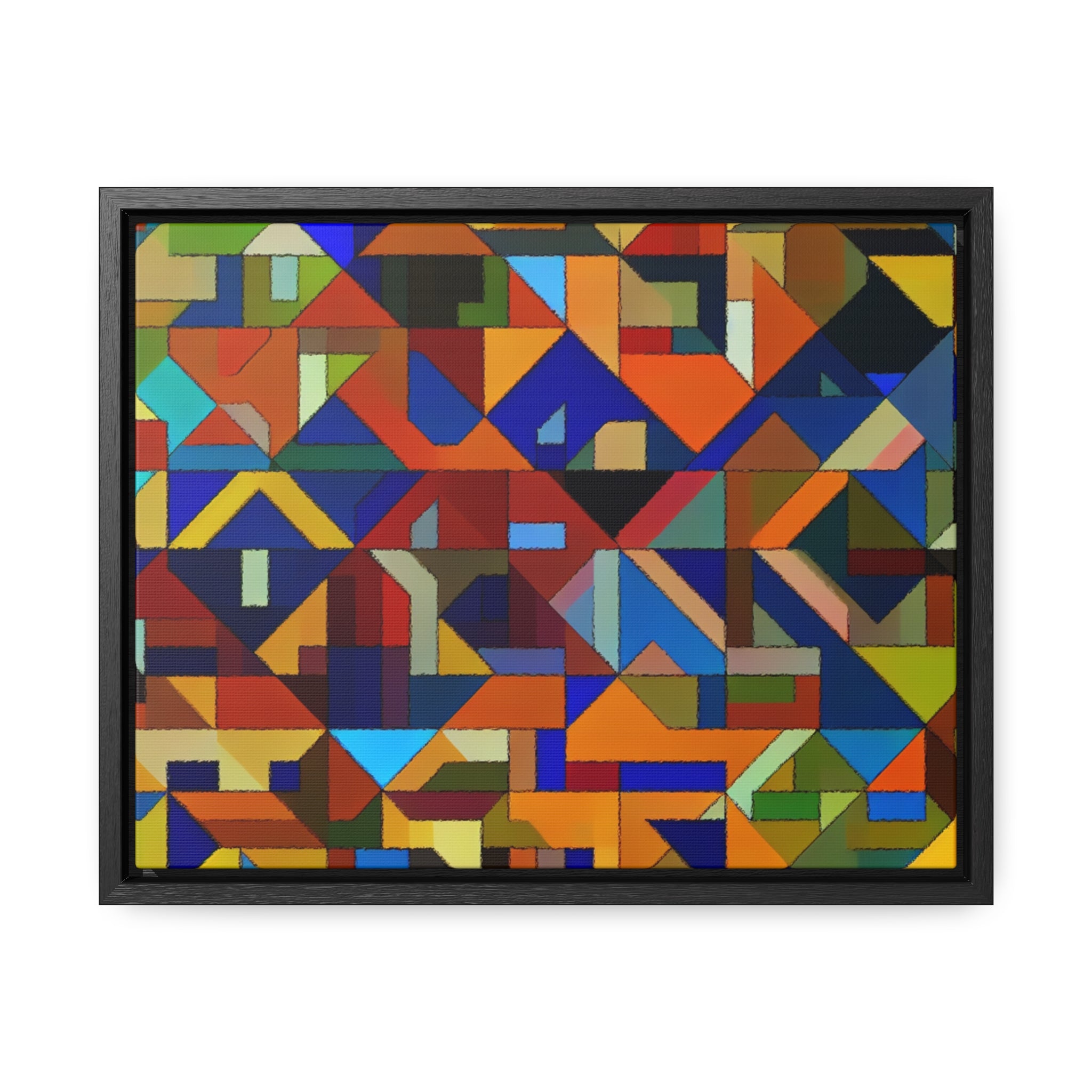 Kaleidoscope of Motion | Framed Canvas