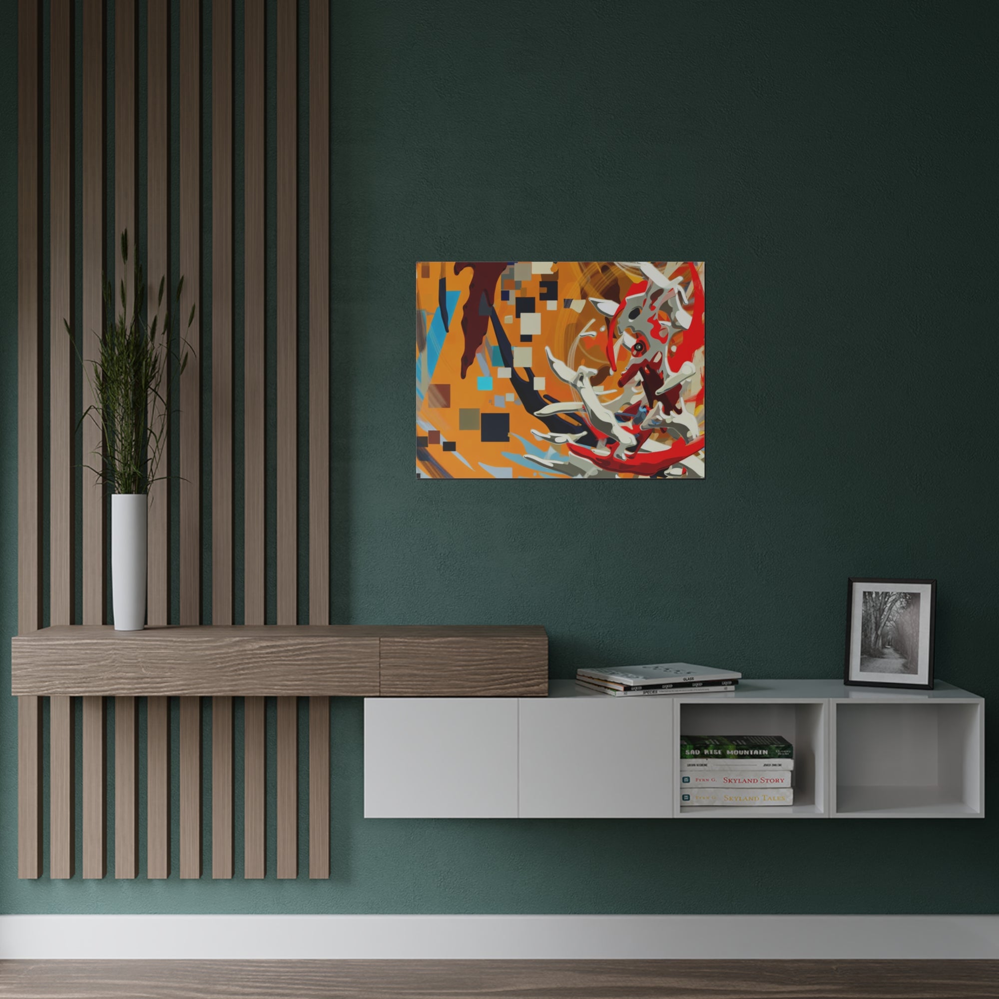 Fractured Fantasies | Satin Print