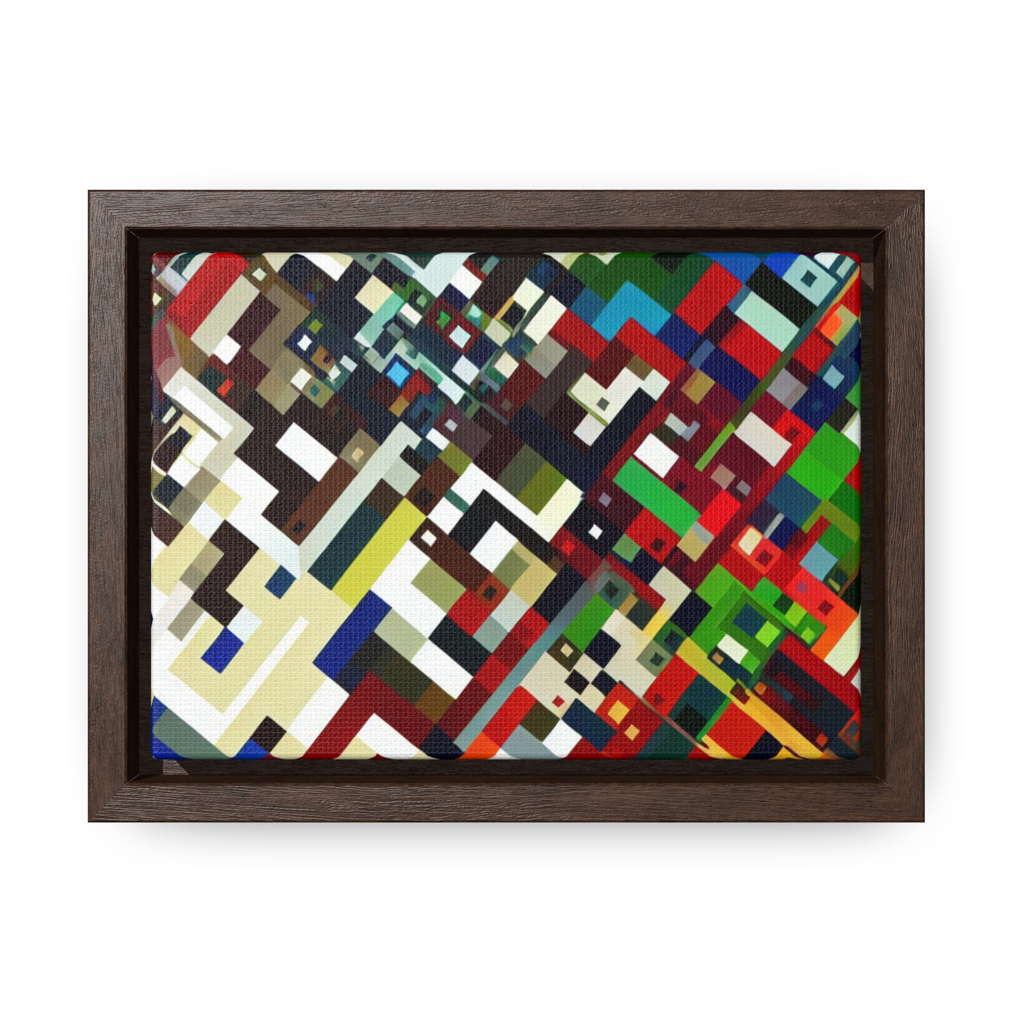 Urban Pulse and Resonance | Framed Canvas