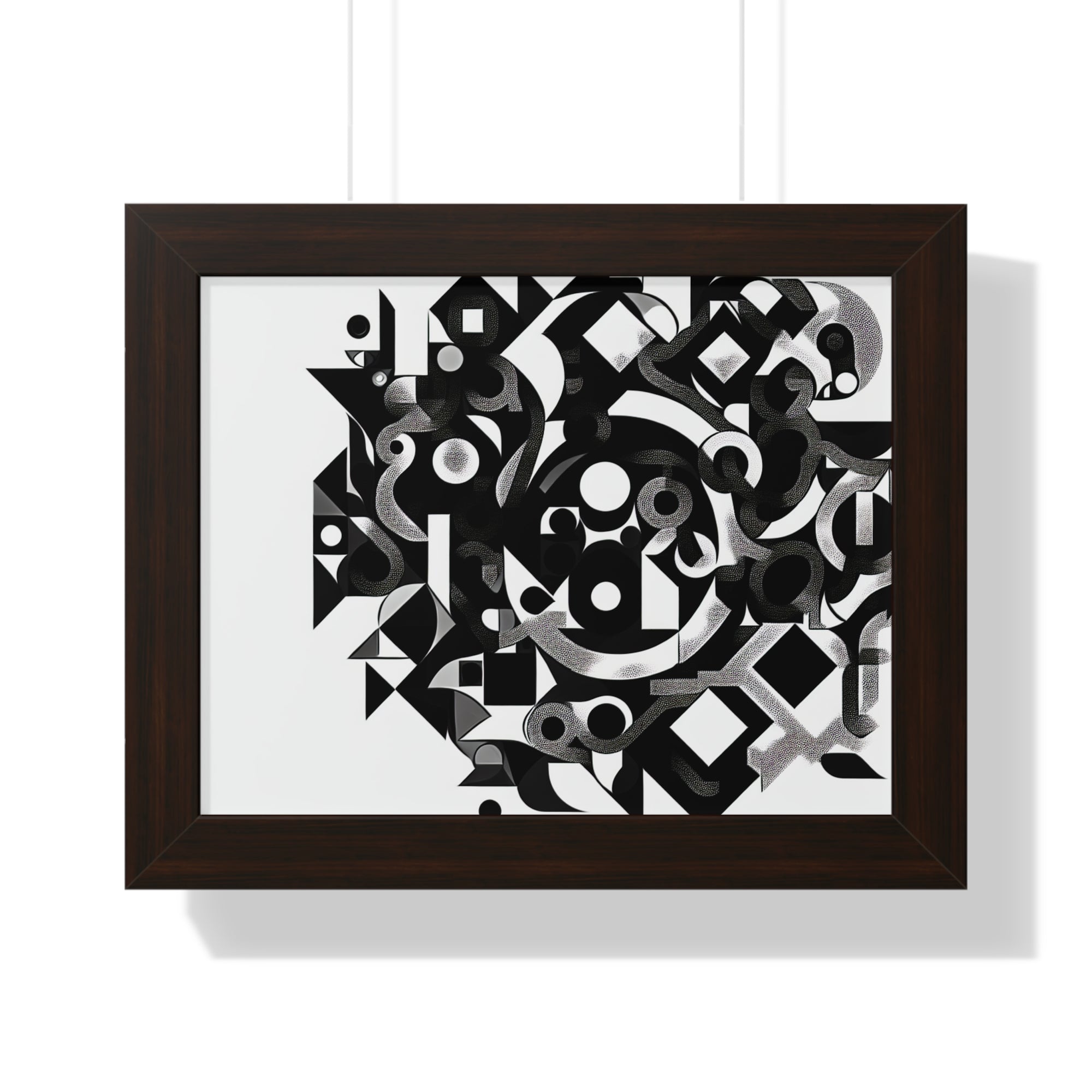 Eclipse of Contrast | Framed Print