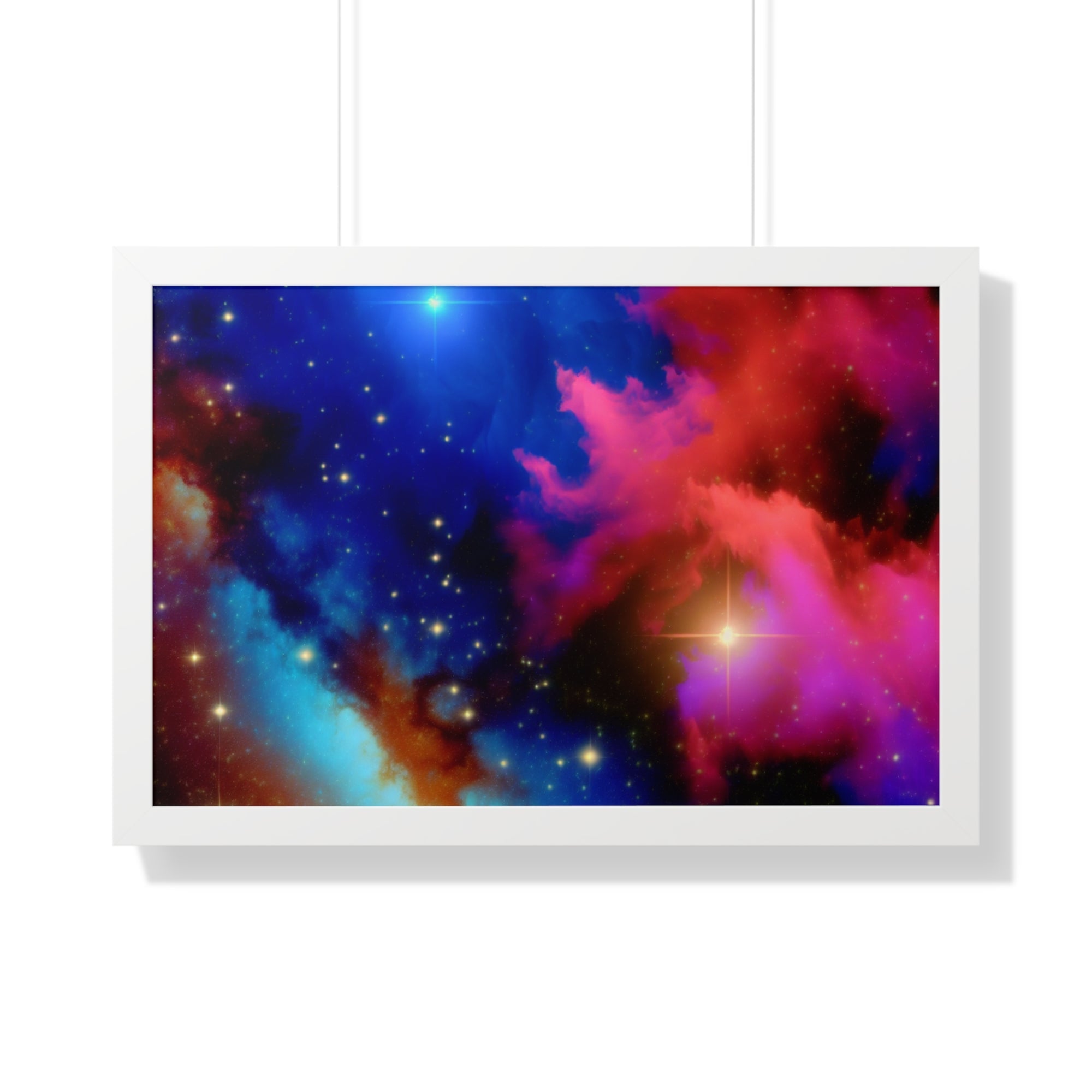 Celestial Whirl and Daze | Framed Print