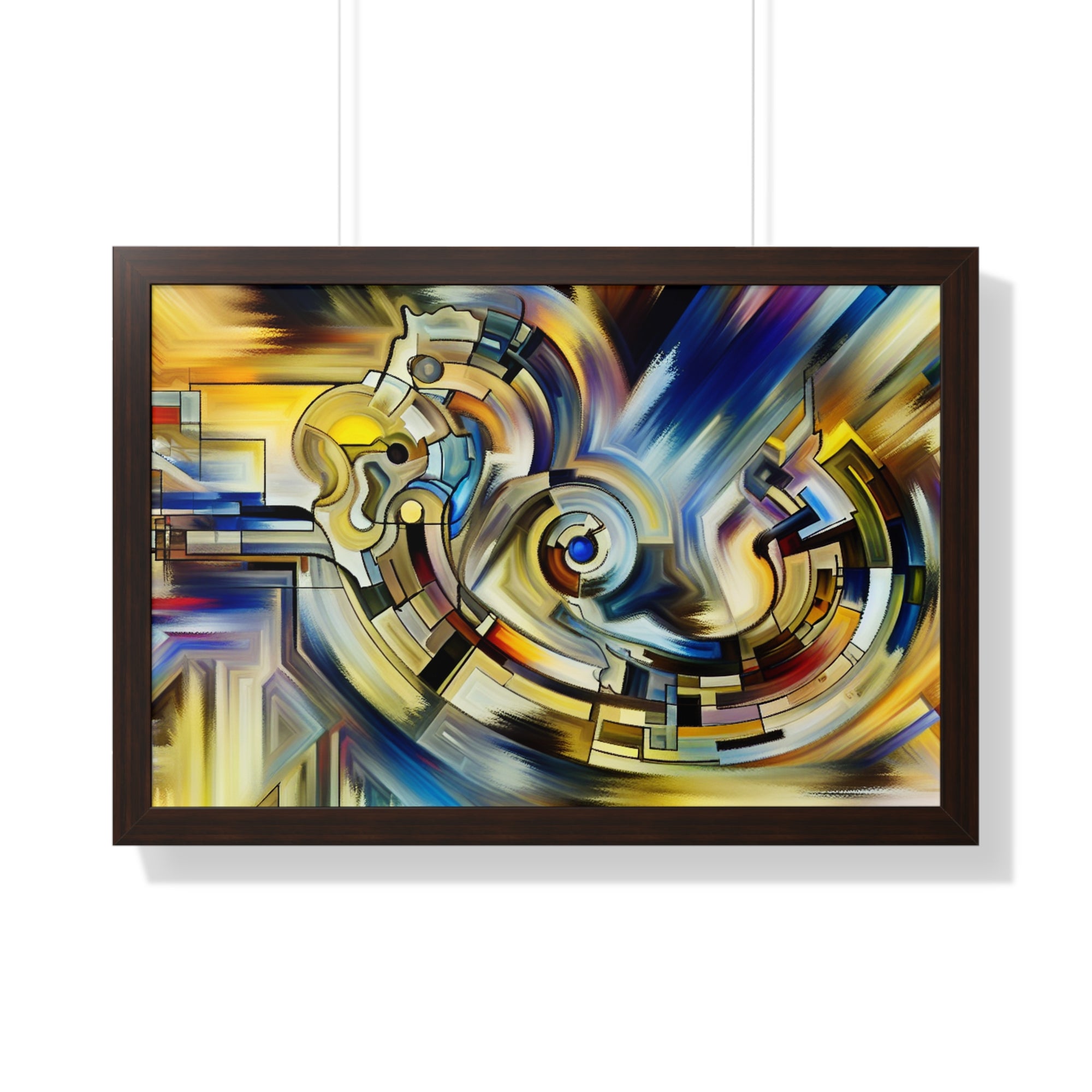 Kinetic Symphony of Chaos | Framed Print