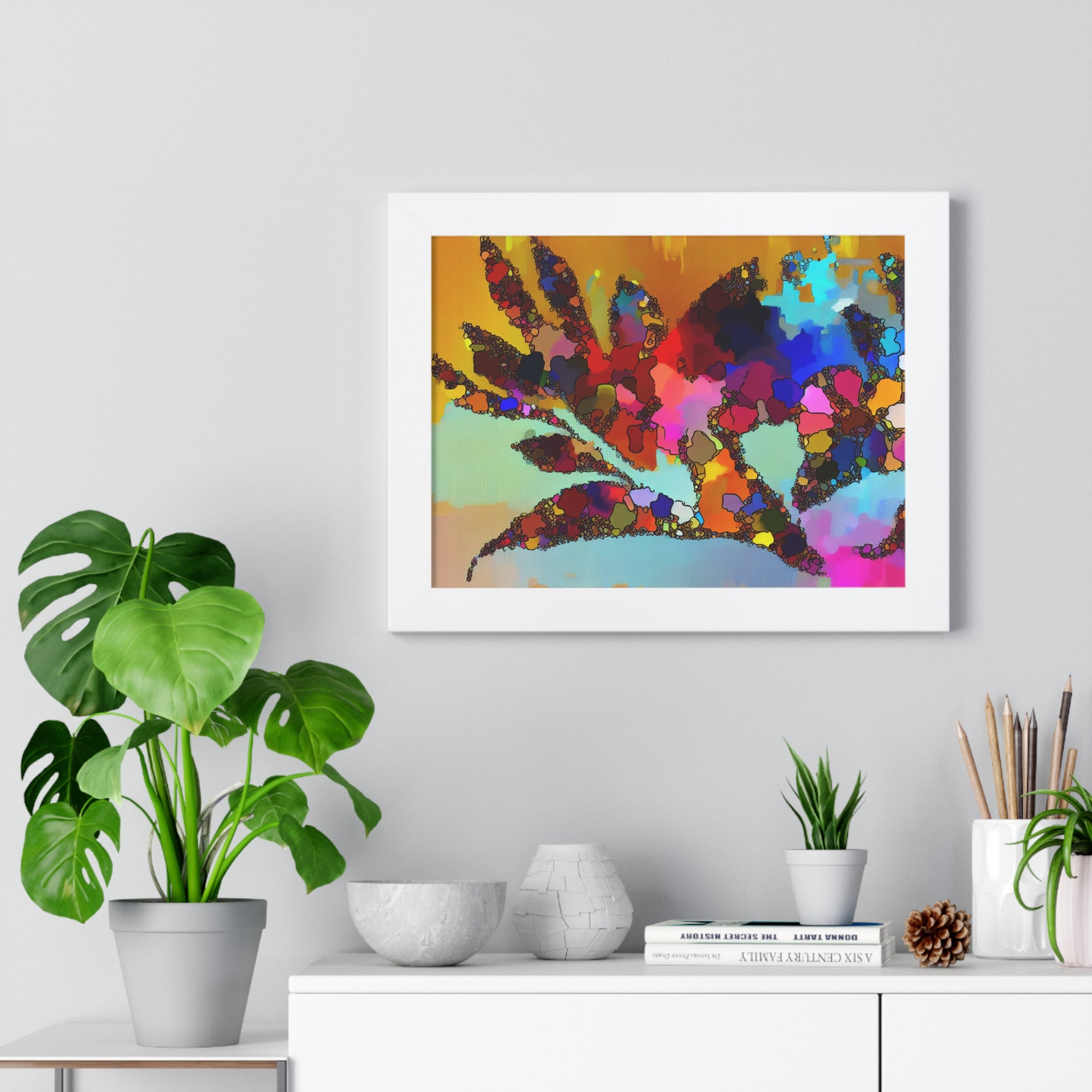 Botanical Rhythm and Flow | Framed Print