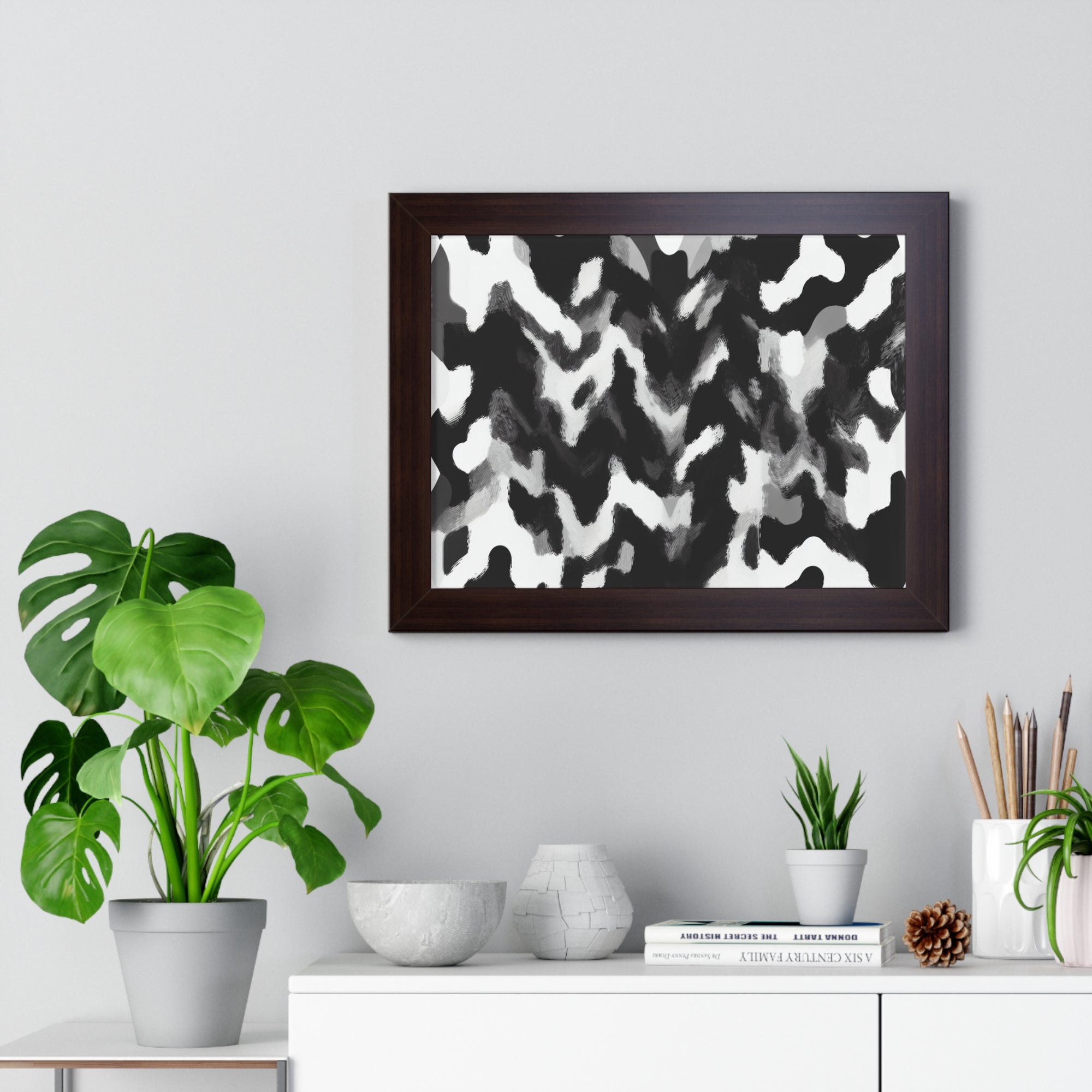 Rhythmic Duality | Framed Print