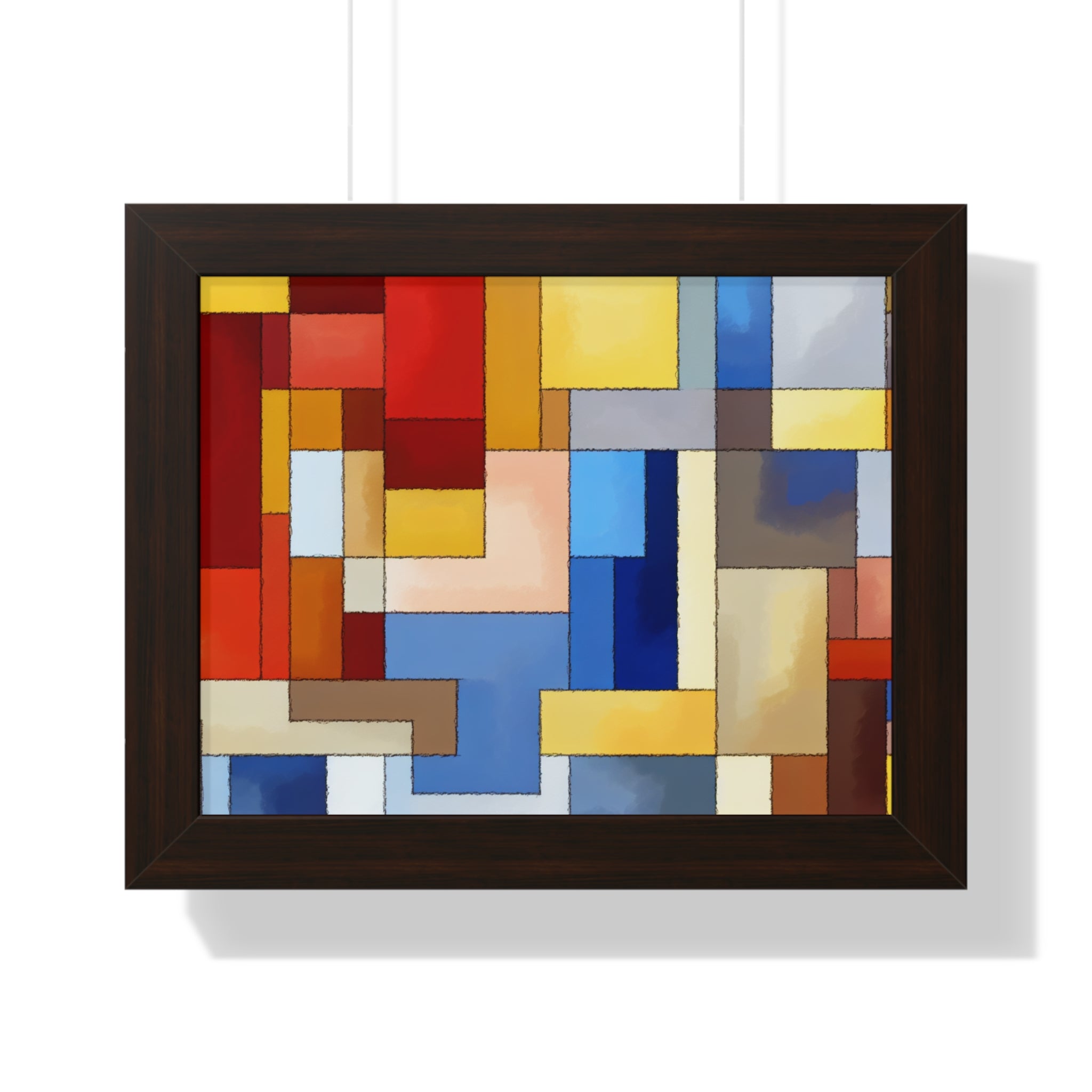 Fragmented Resonance | Framed Print