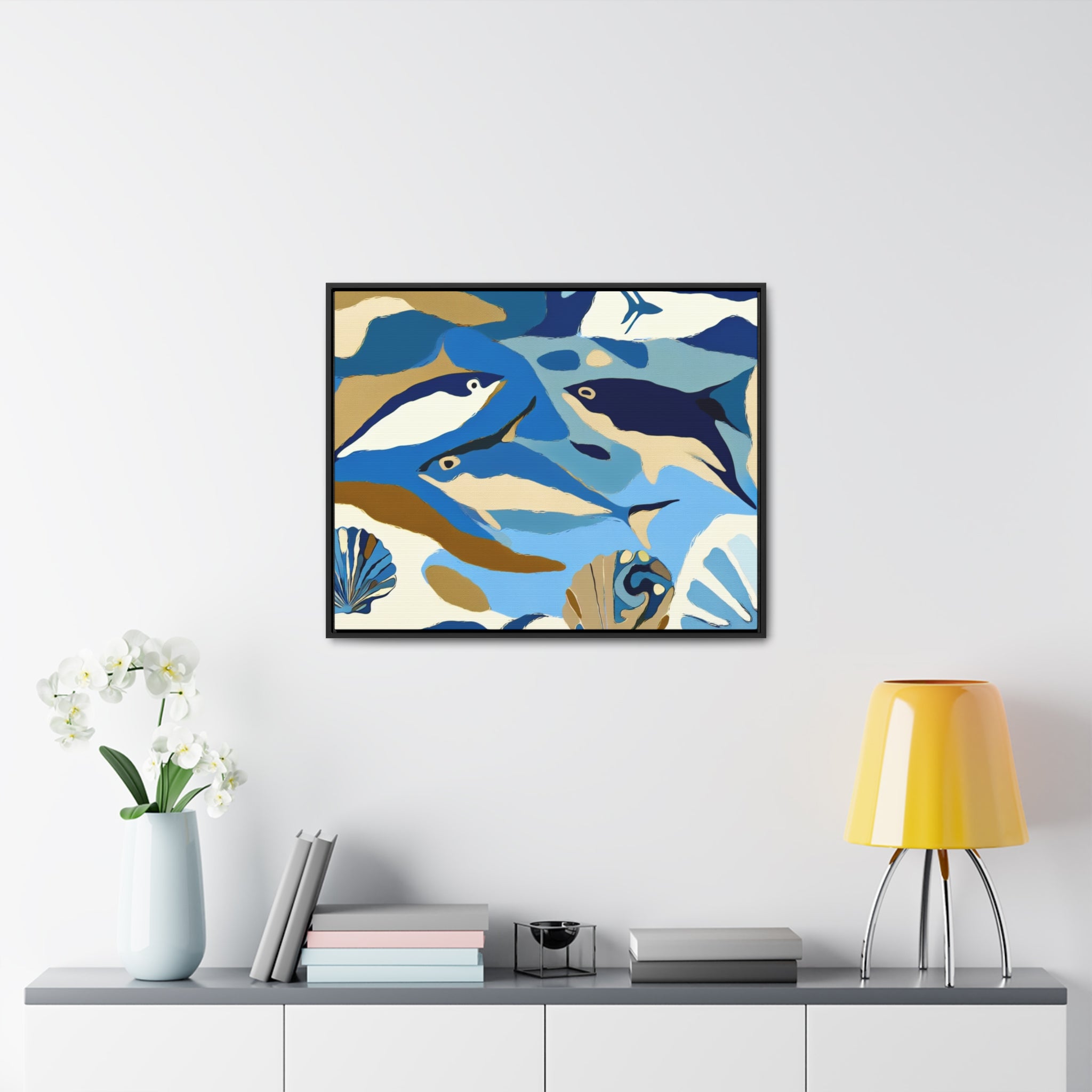 Tide and Tranquility | Framed Canvas