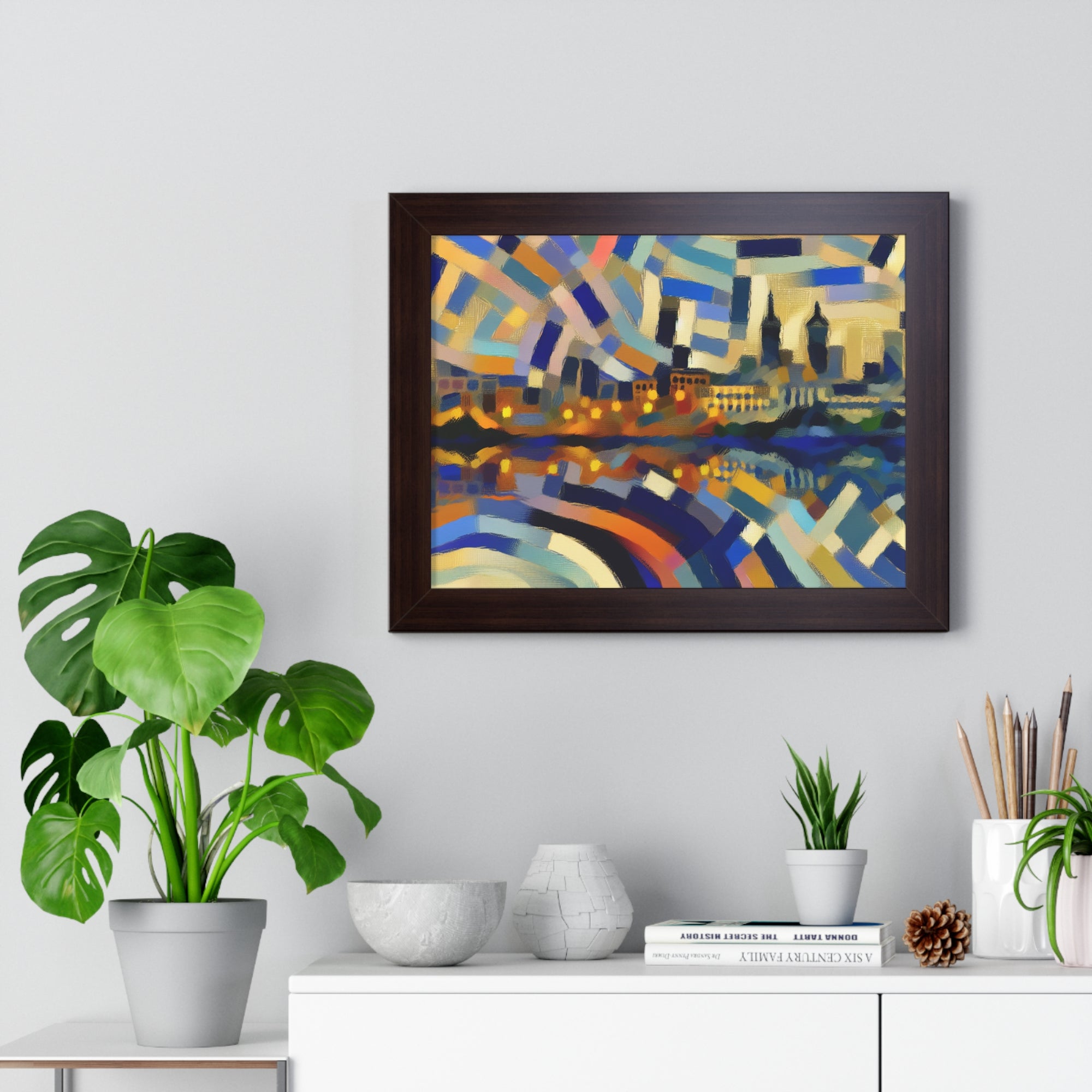 Urban Mirage and Flow | Framed Print