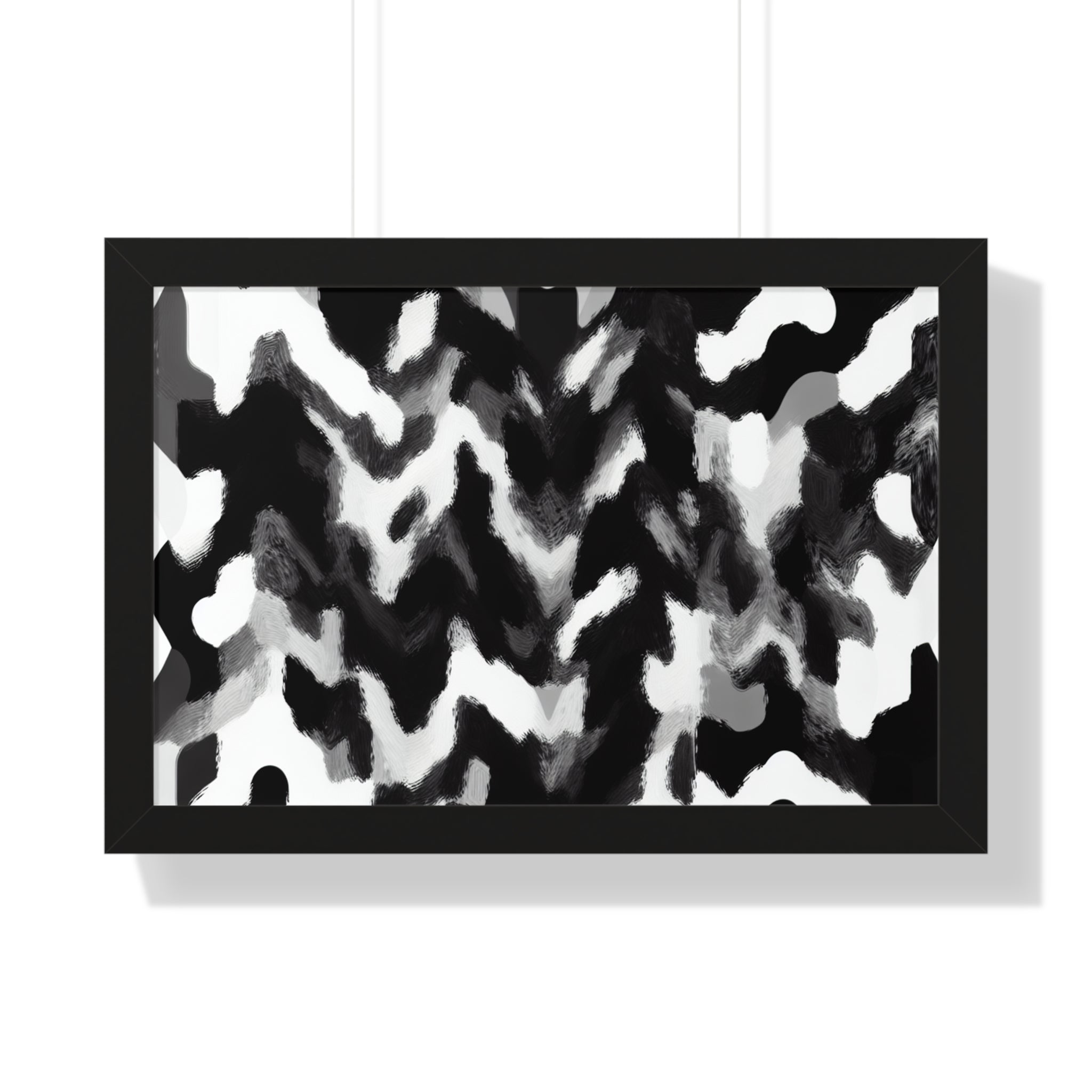 Rhythmic Duality | Framed Print