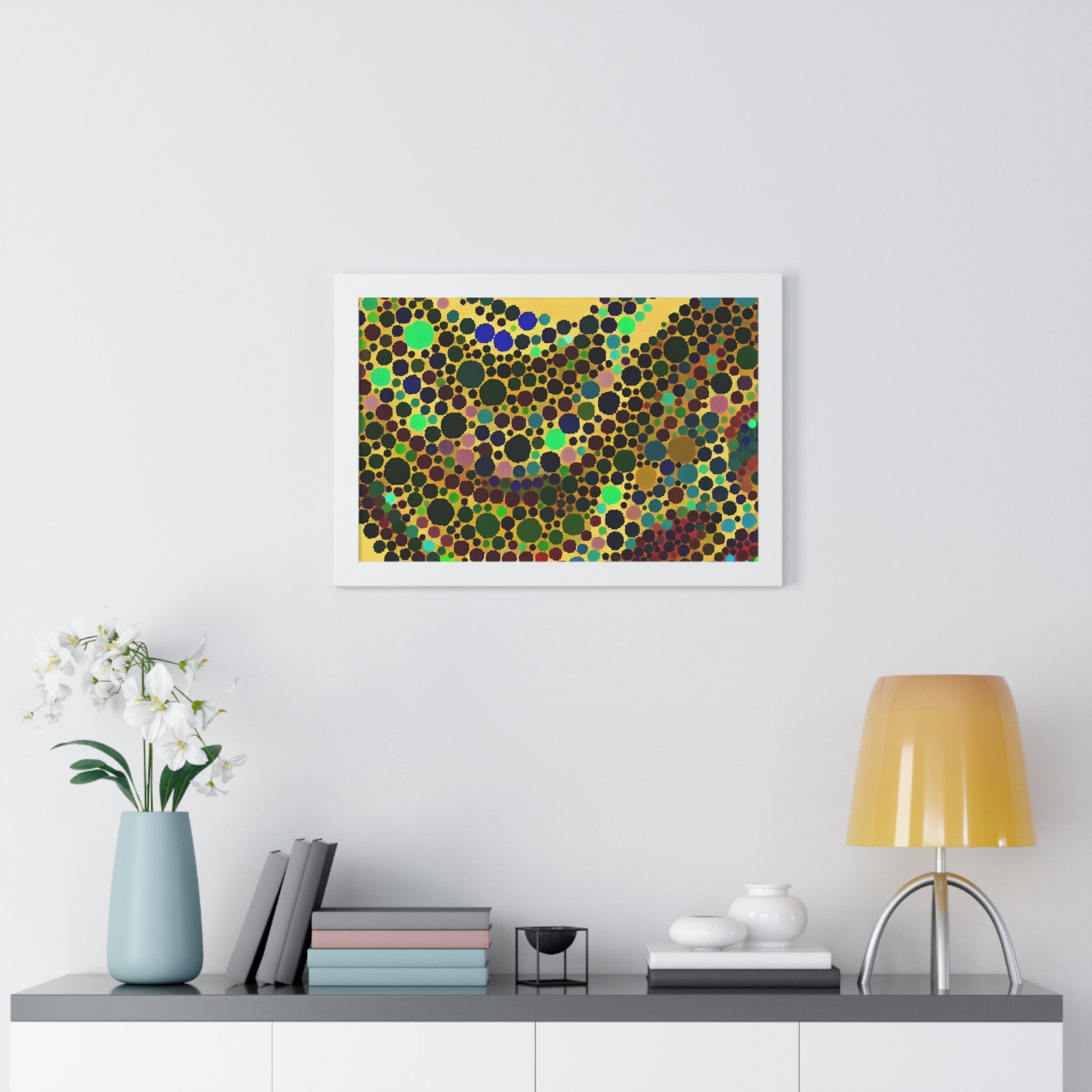 Circles of Cosmic Flow | Framed Print