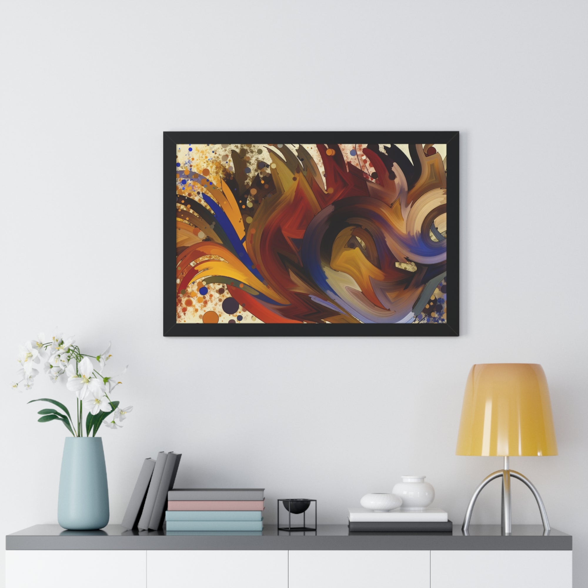 Primal Energies Unleashed | Framed Print