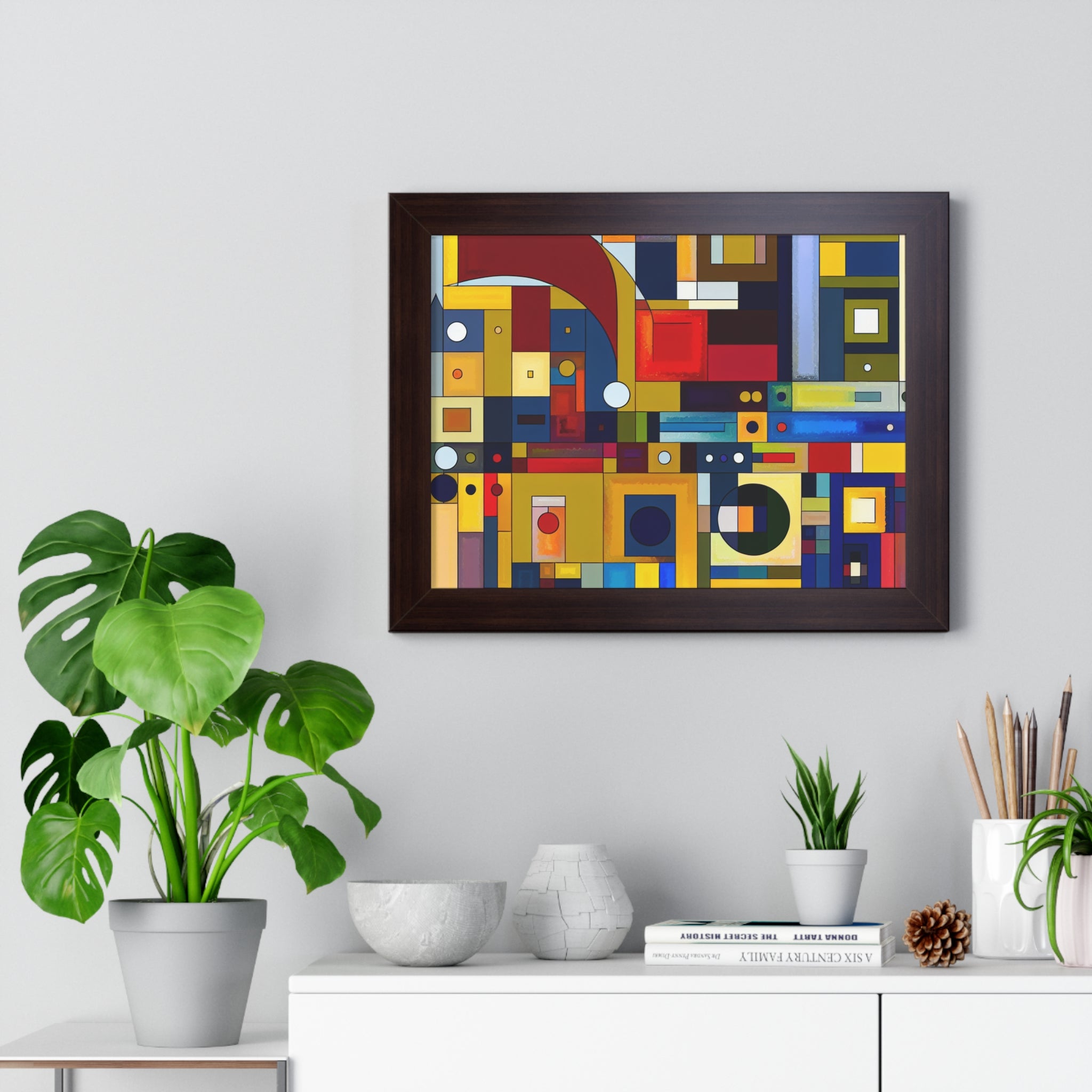 Chromatic Intersections | Framed Print