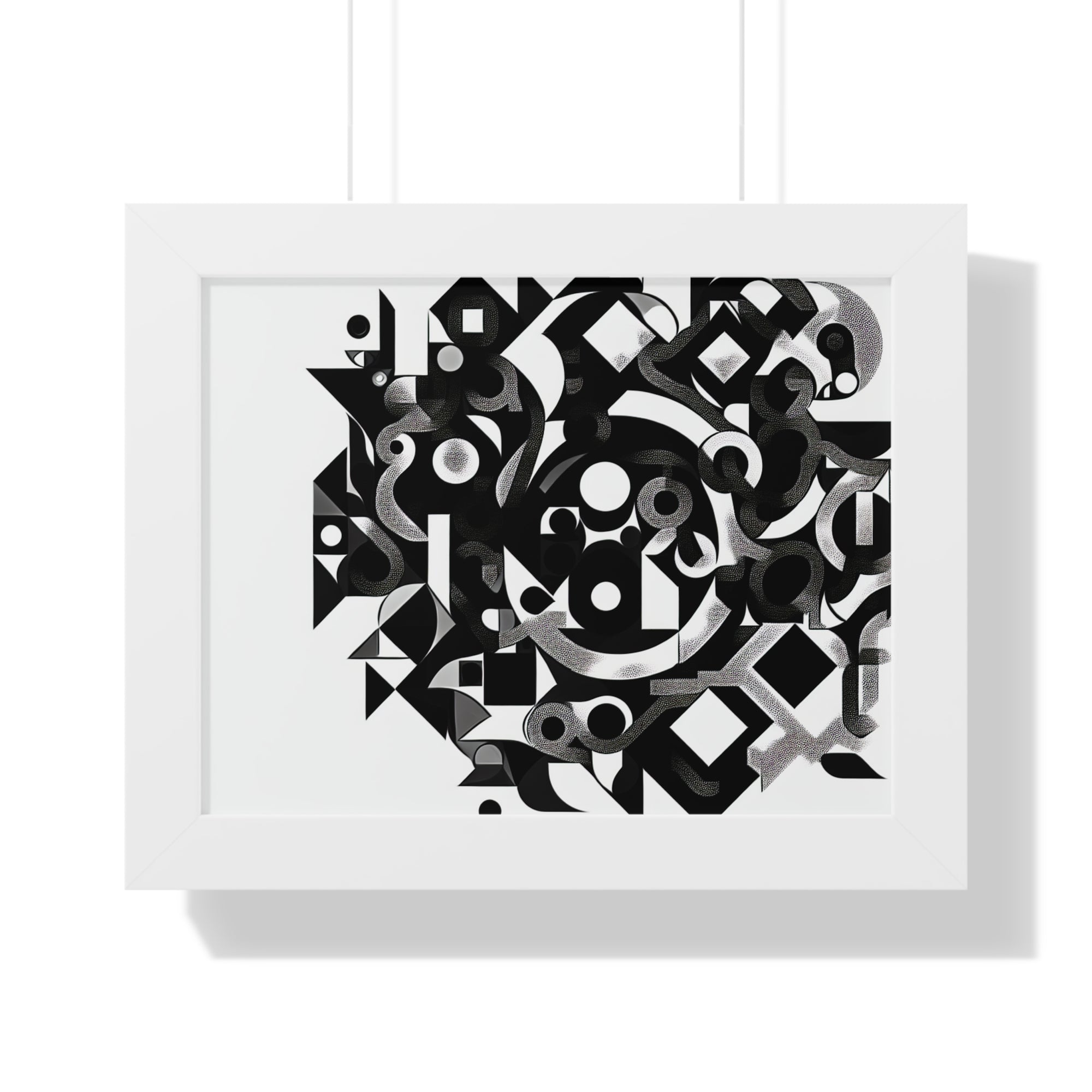 Eclipse of Contrast | Framed Print