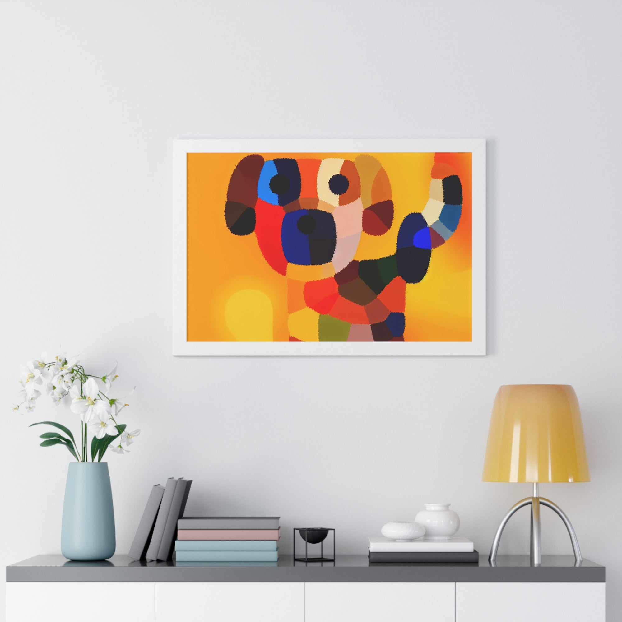 Patches of Playfulness | Framed Print