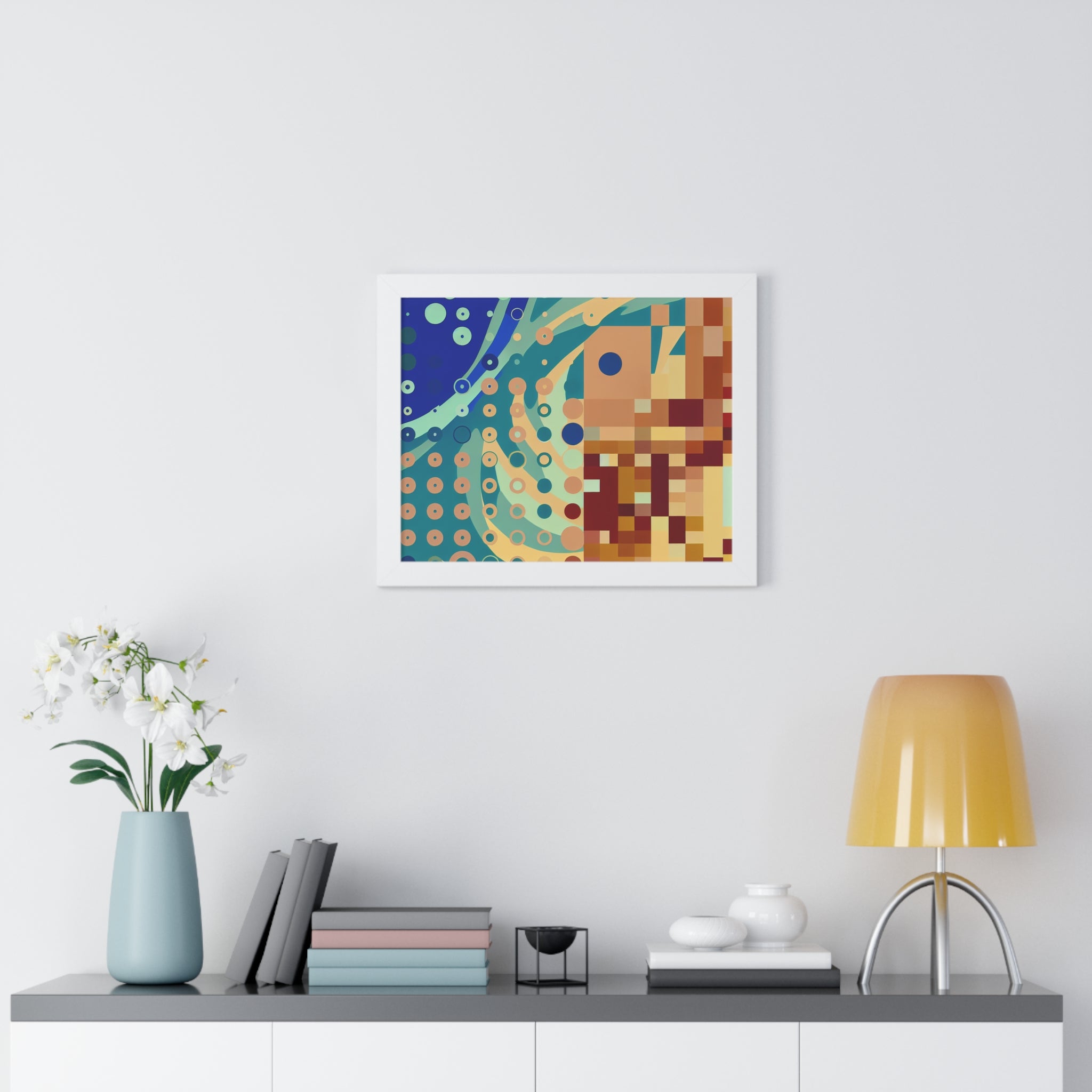 Whirlwind of Colors | Framed Print