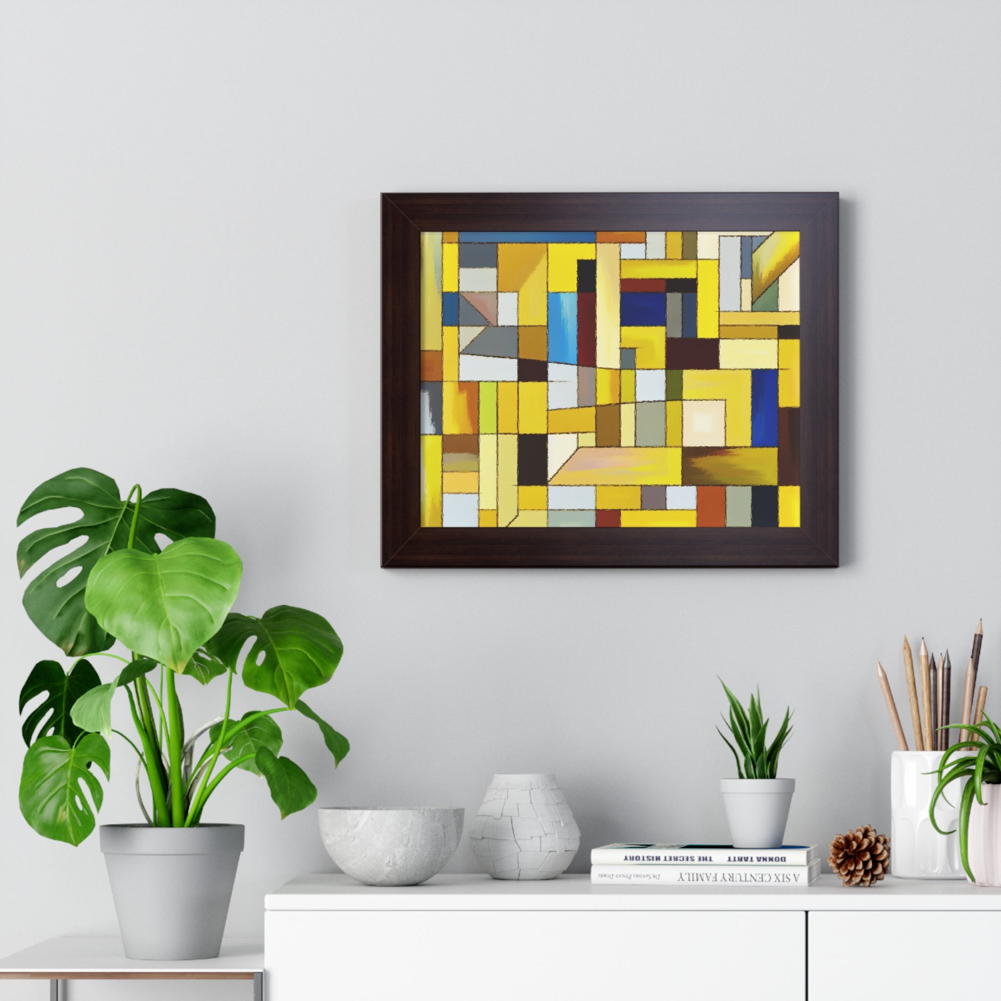 Chromatic Fragments and Light | Framed Print