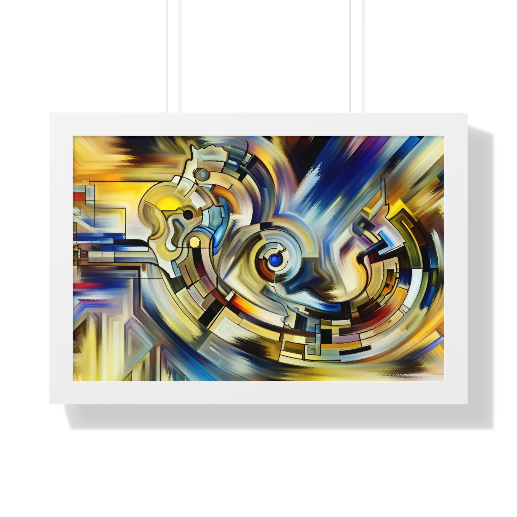 Kinetic Symphony of Chaos | Framed Print