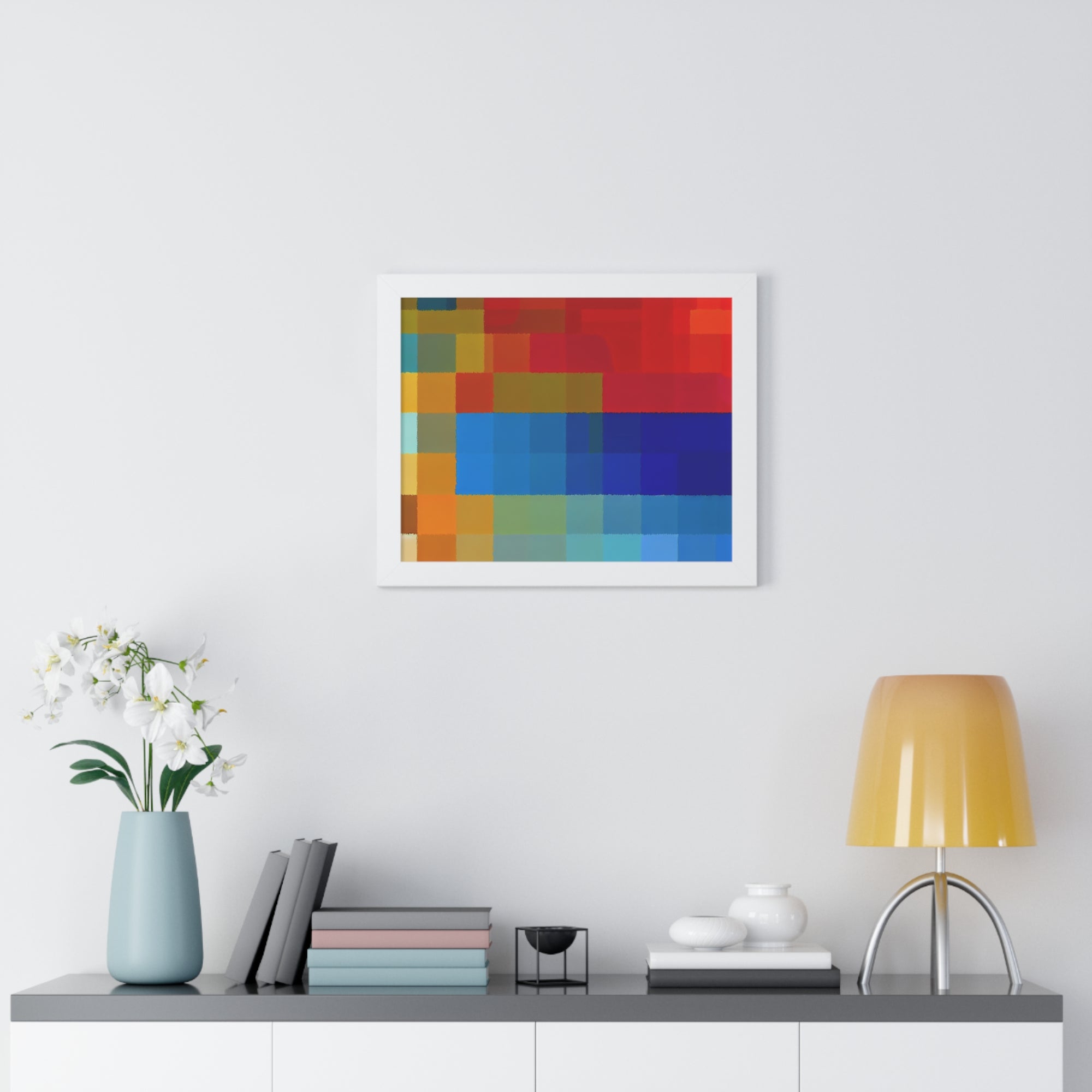 Rhythm of Color | Framed Print