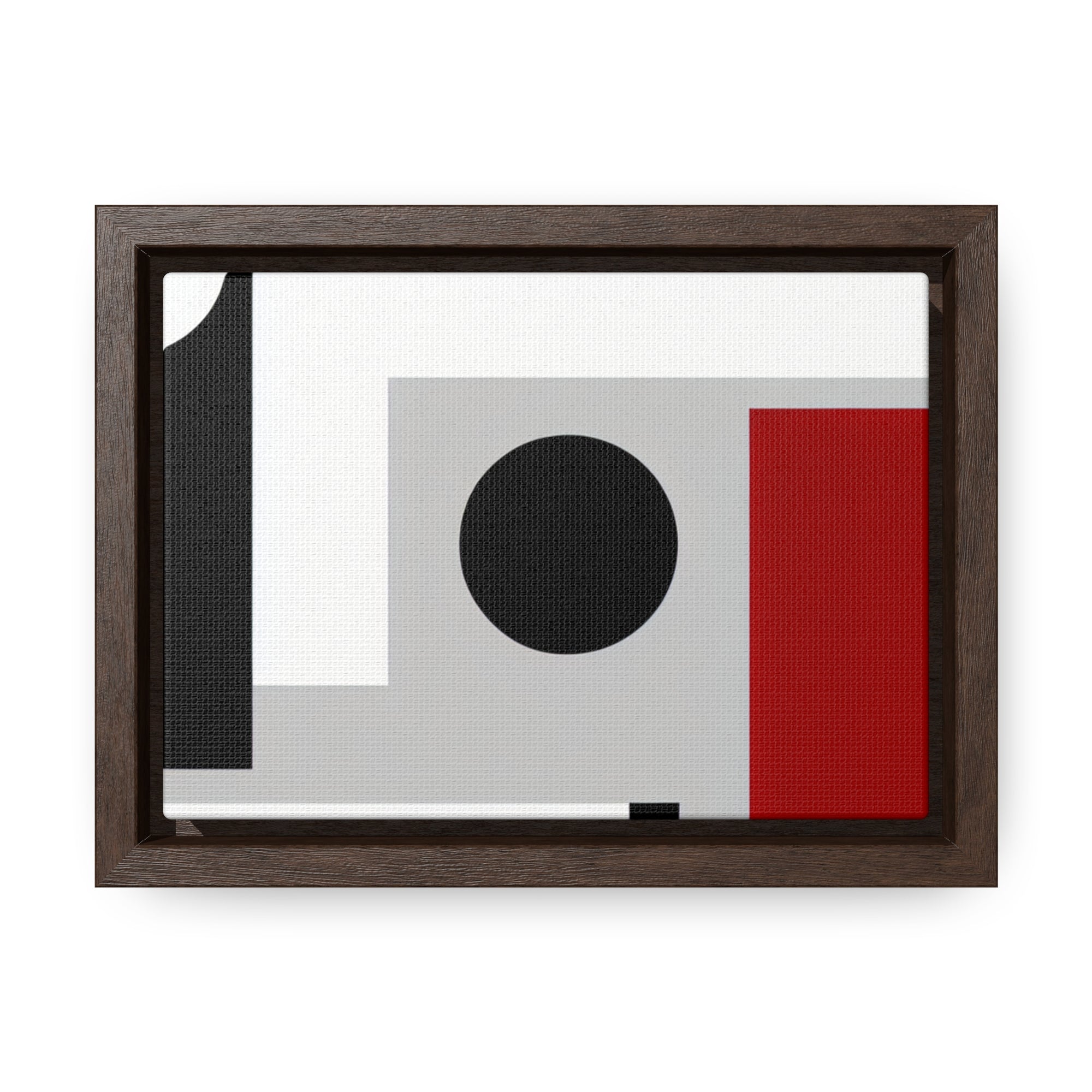 Geometric Reverie and Contrast | Framed Canvas