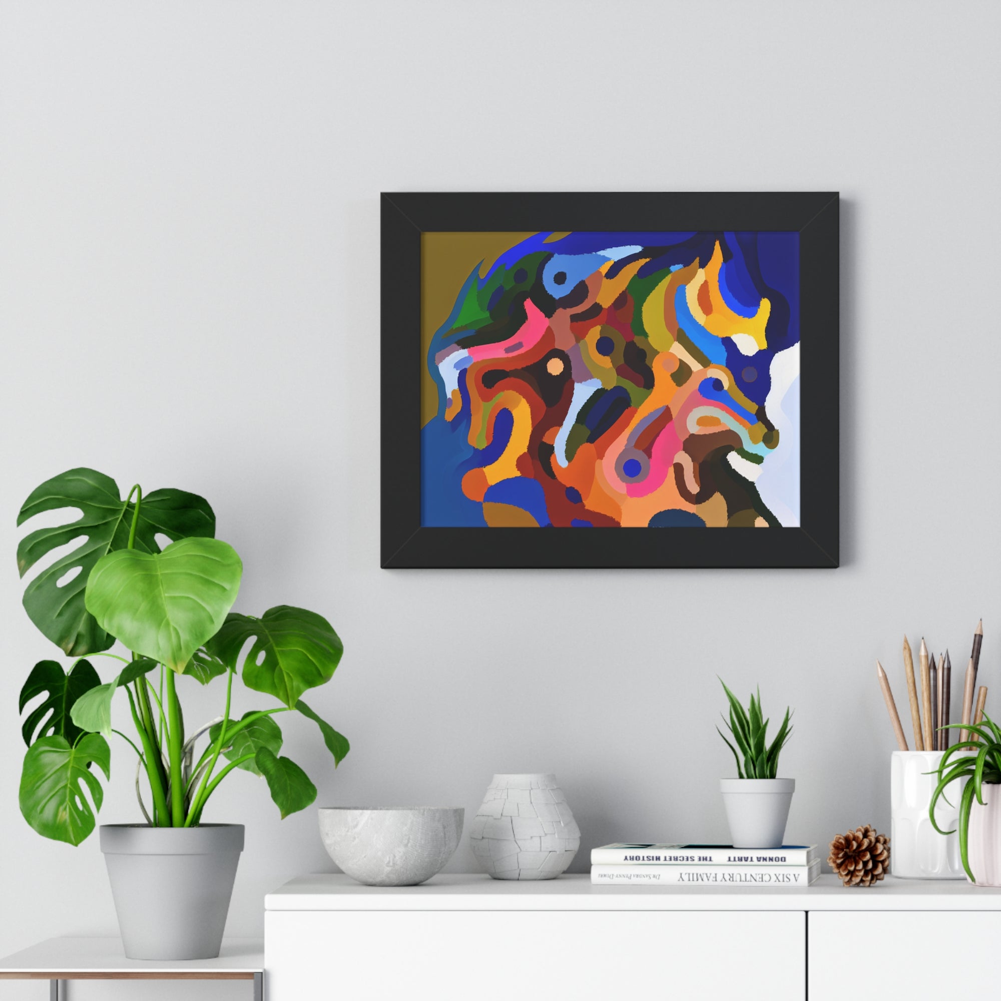 Primal Whispers of Motion | Framed Print