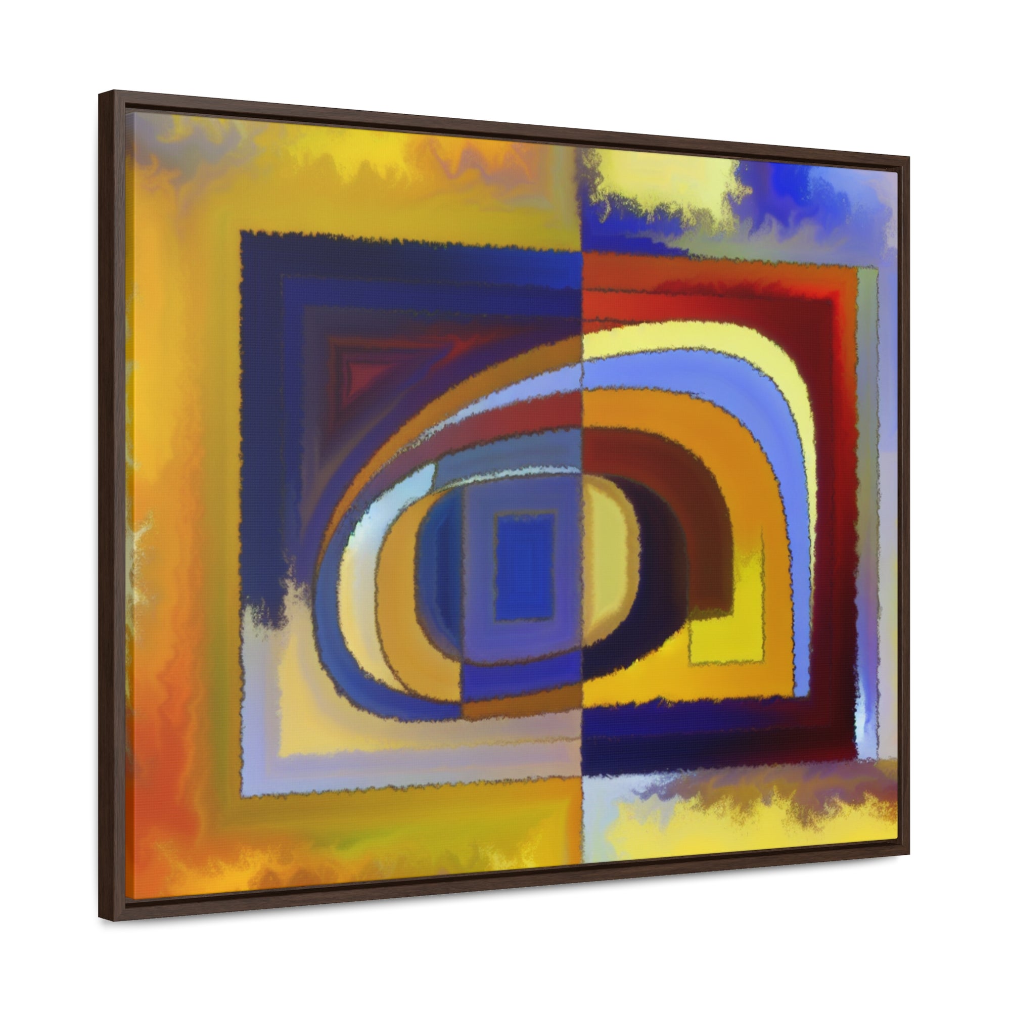 Chromatic Whispers and Dreams | Framed Canvas