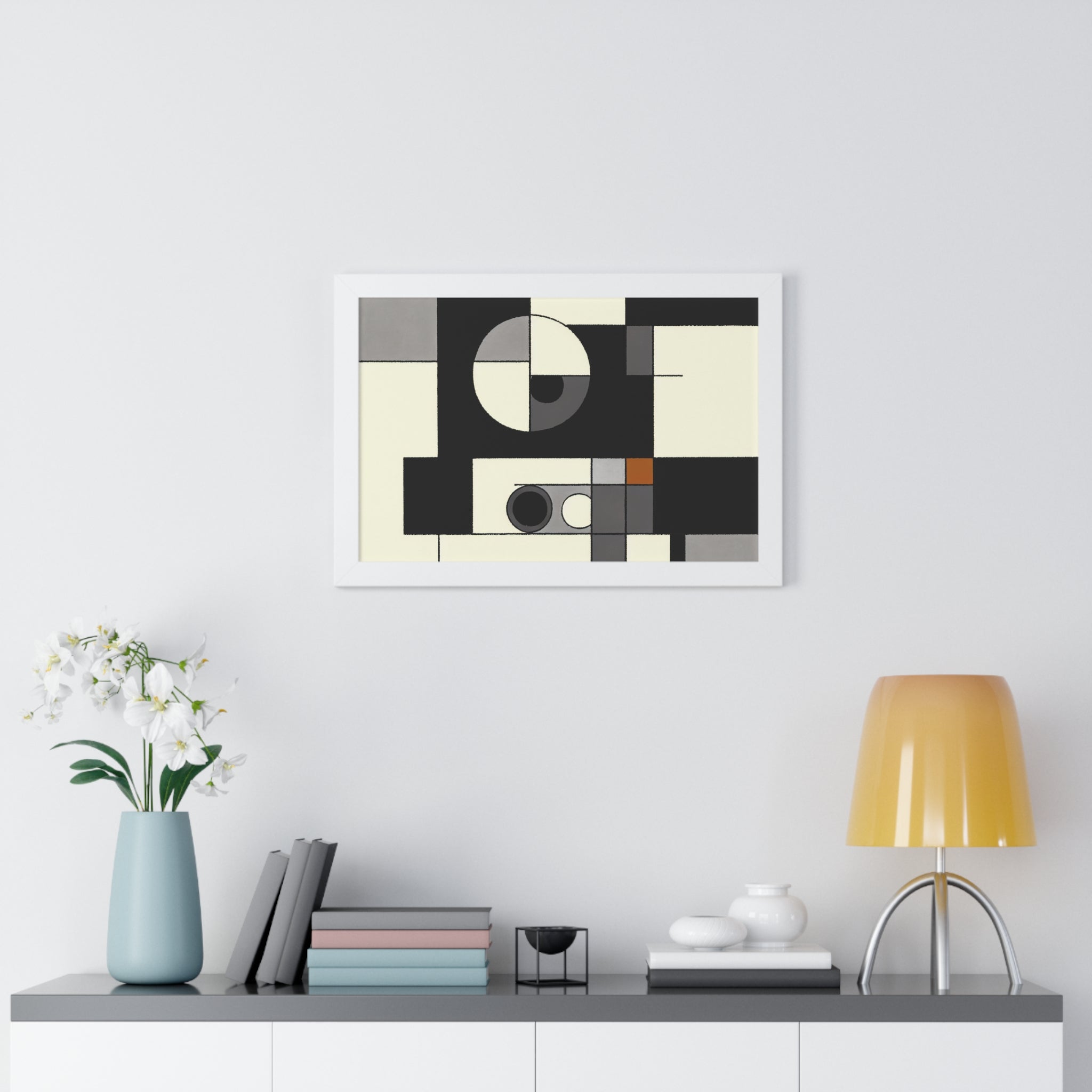 Duality in Motion | Framed Print