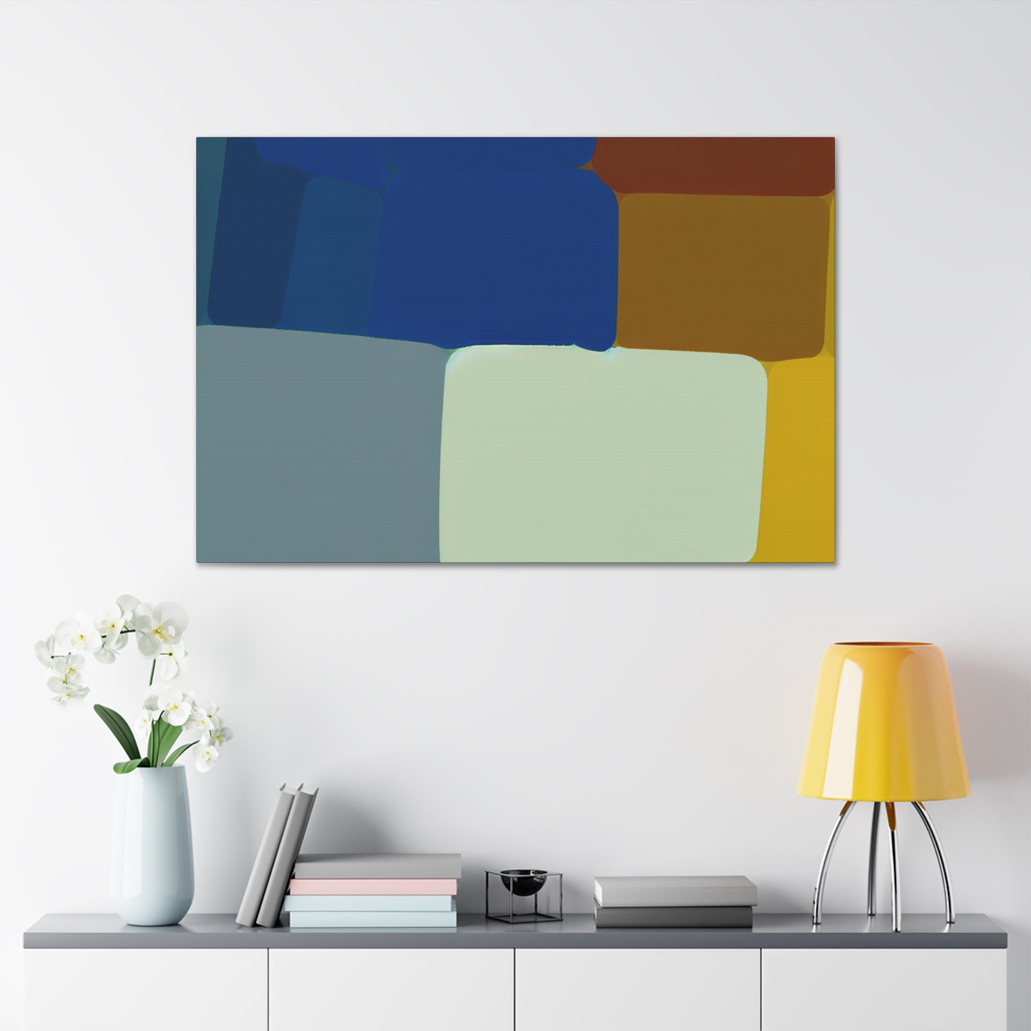 Fluid Harmony and Depth | Canvas