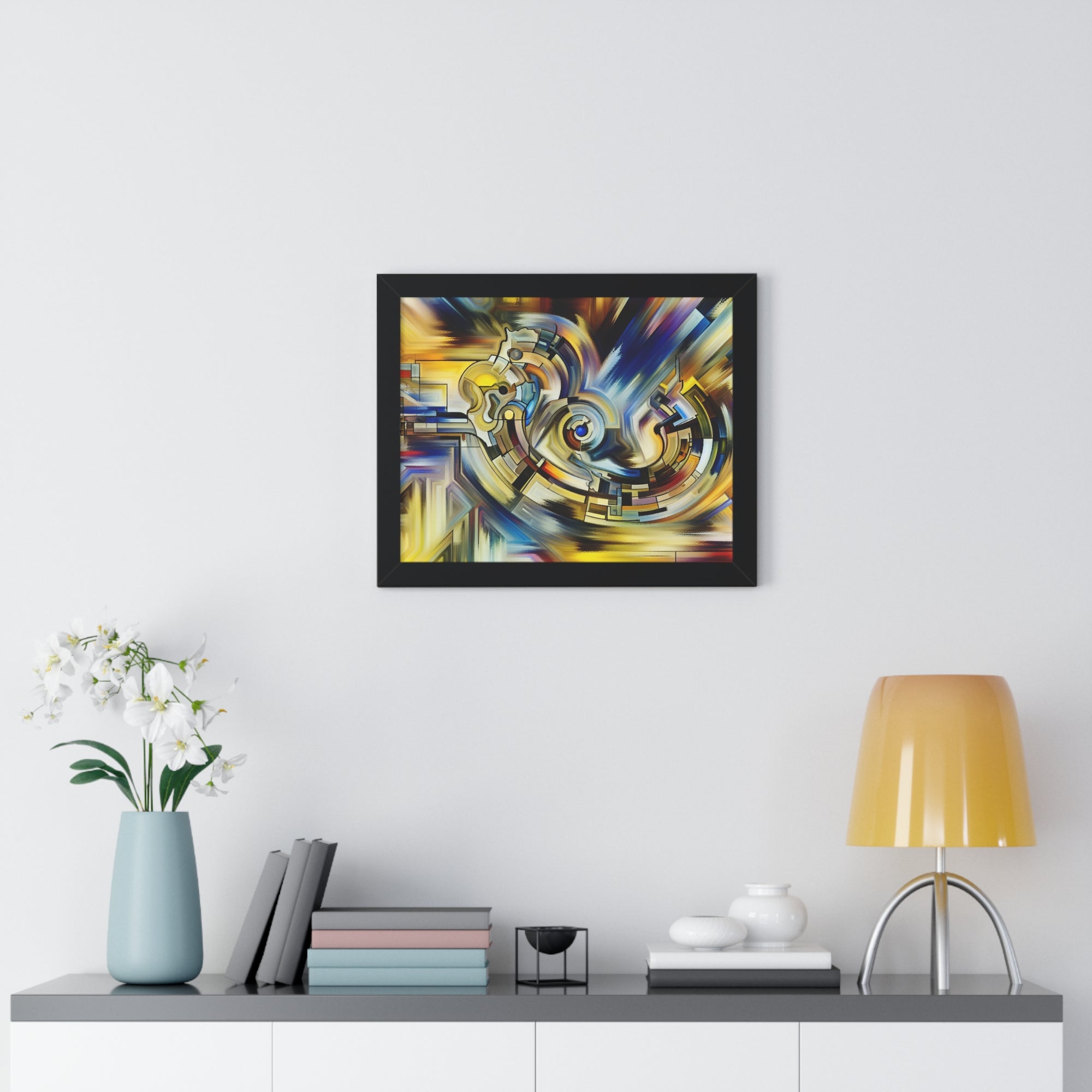 Kinetic Symphony of Chaos | Framed Print