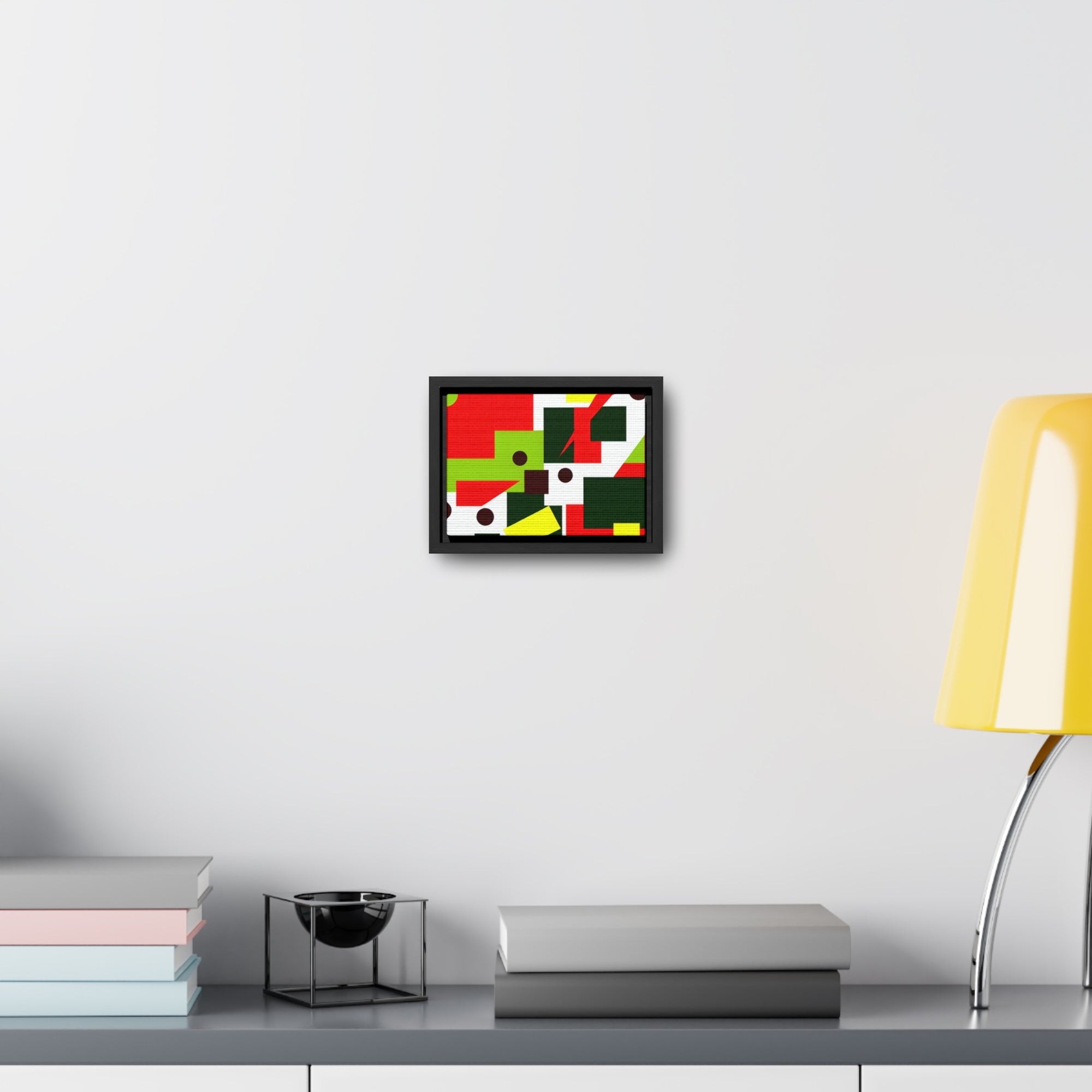 Chromatic Chaos and Order | Framed Canvas