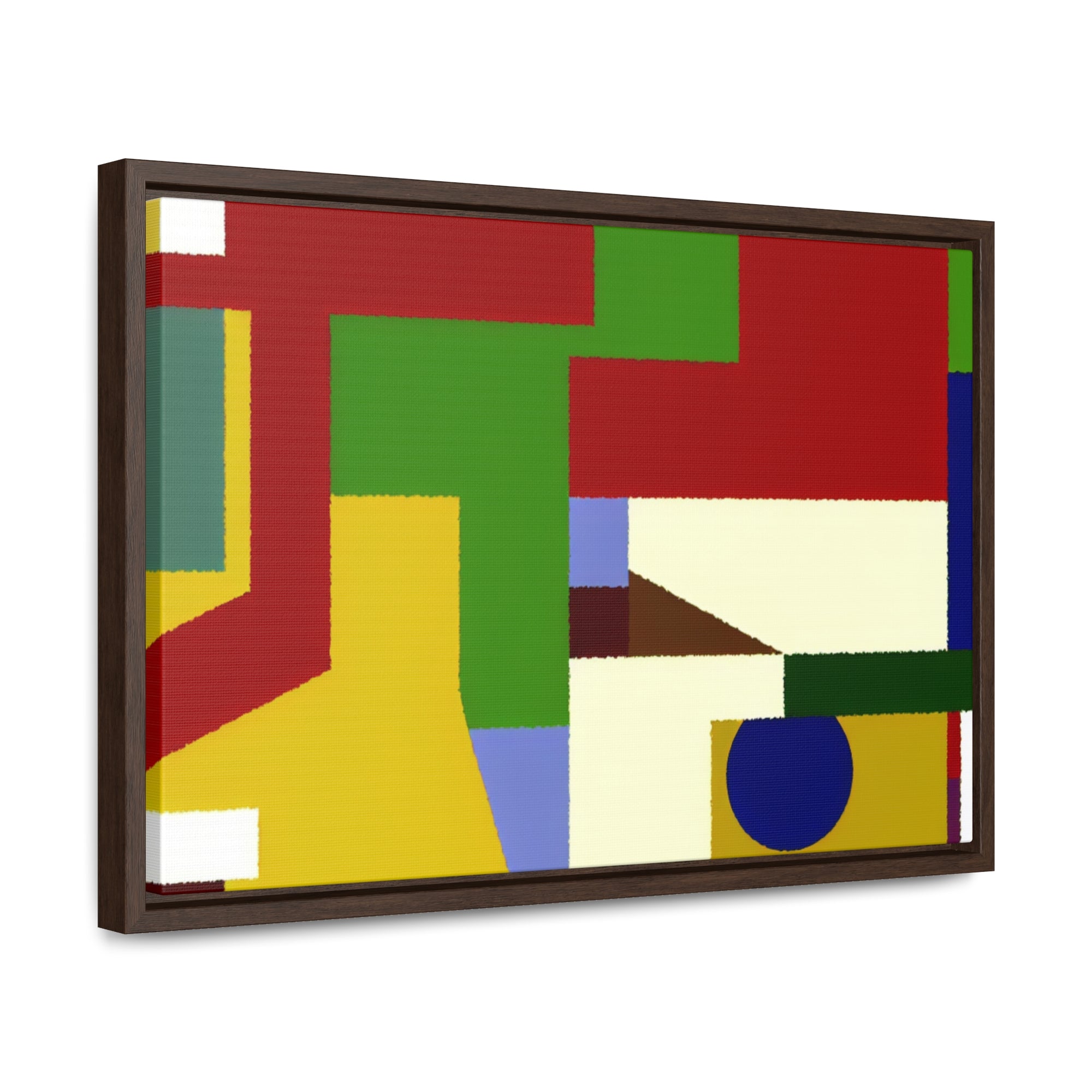 Geometric Harmony Unleashed | Framed Canvas