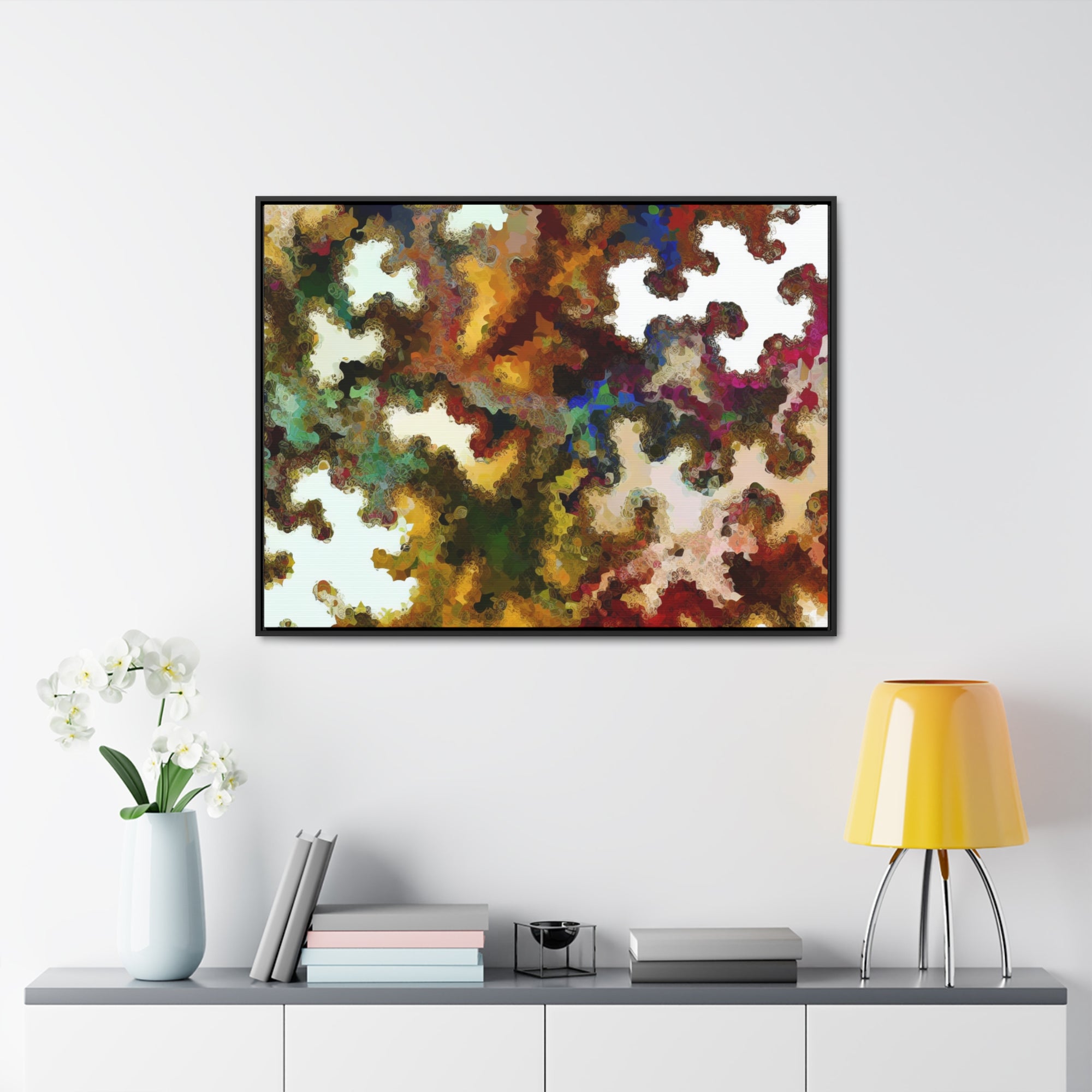 Petals in Motion | Framed Canvas