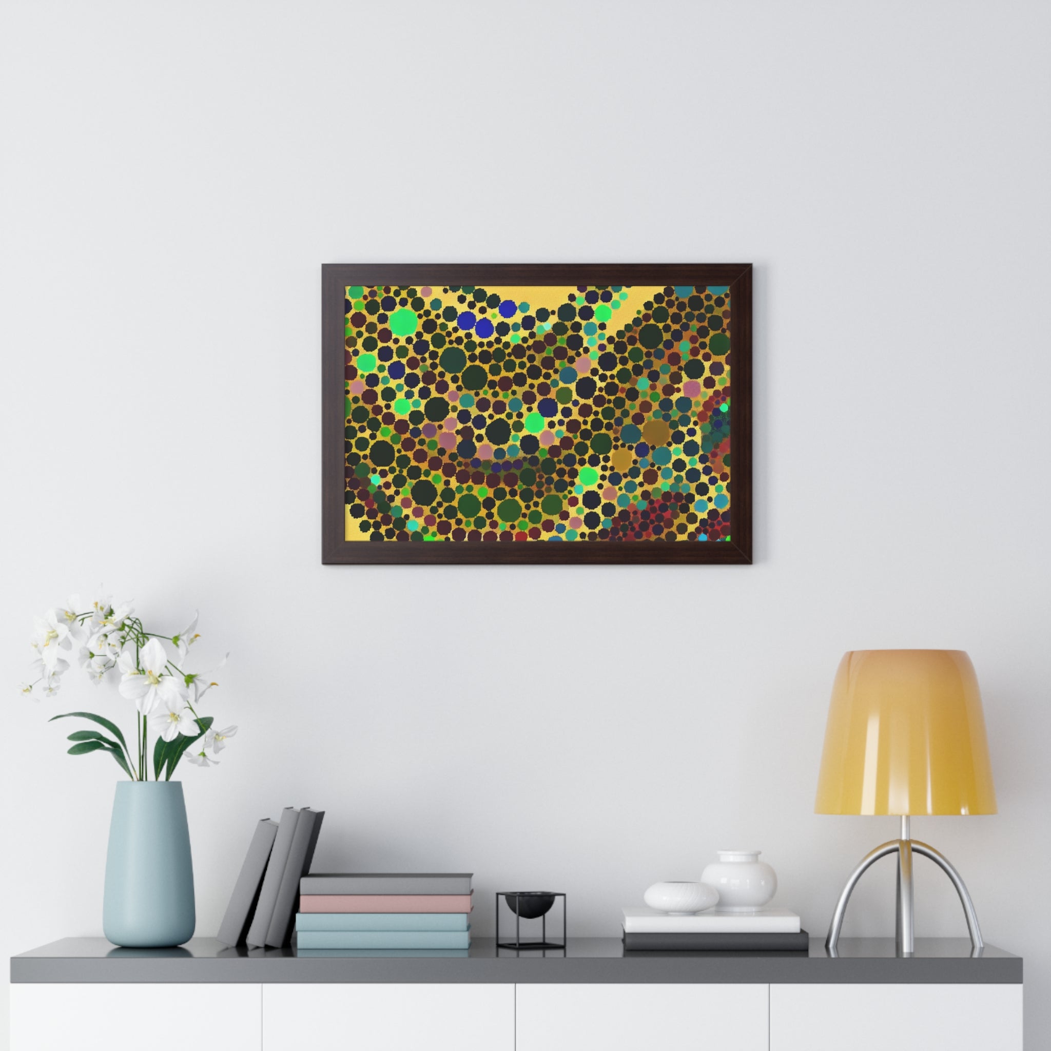 Circles of Cosmic Flow | Framed Print