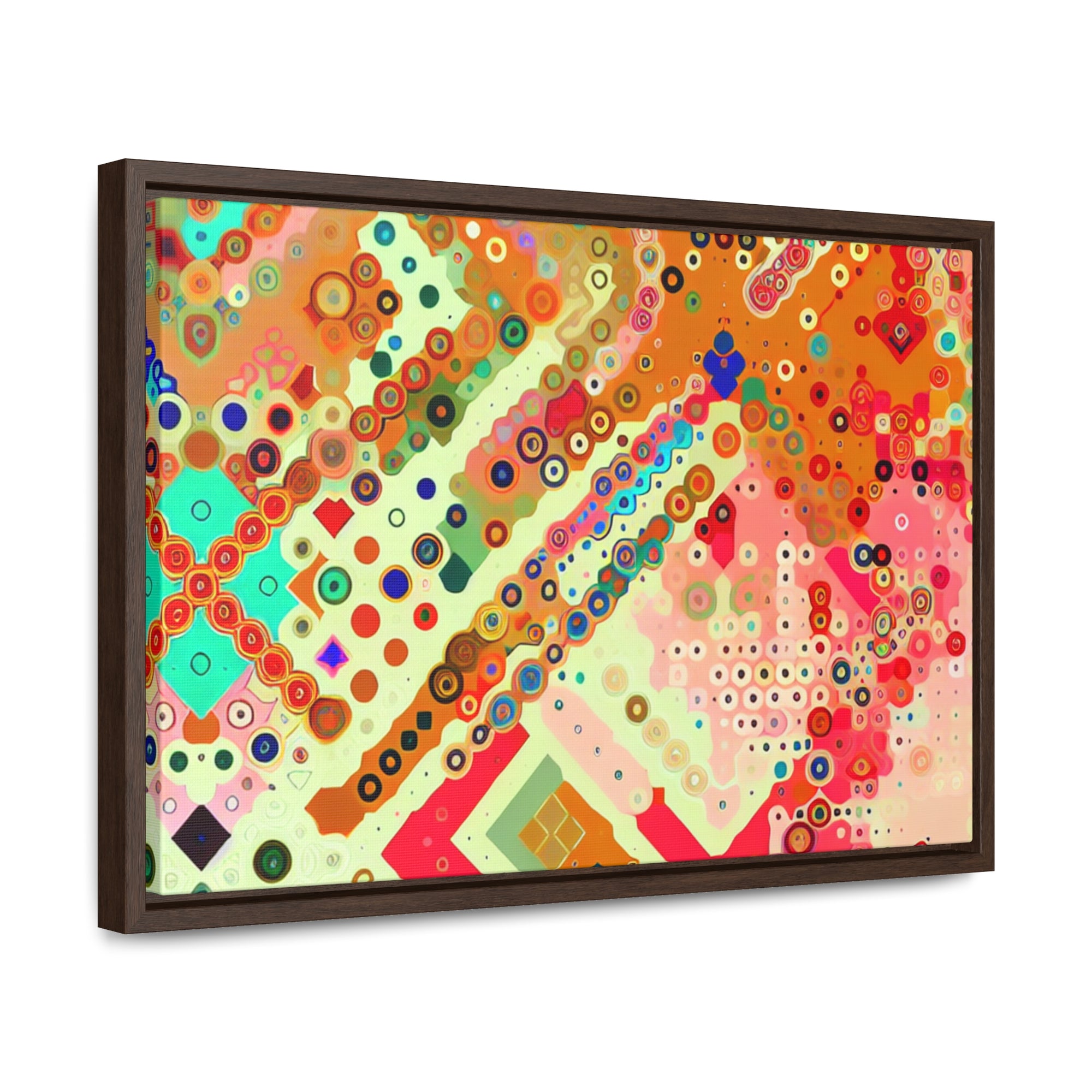 Elysian Whirlwind Dance | Framed Canvas