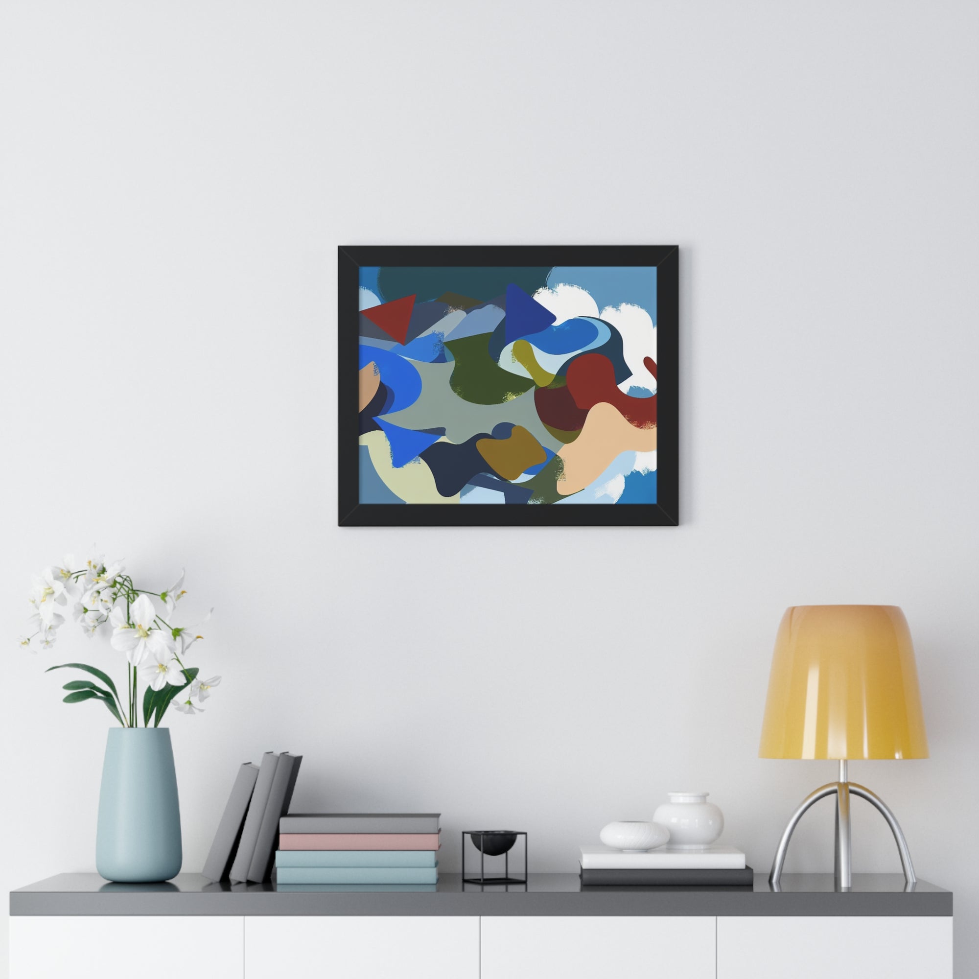 Elysian Echoes of Earth | Framed Print