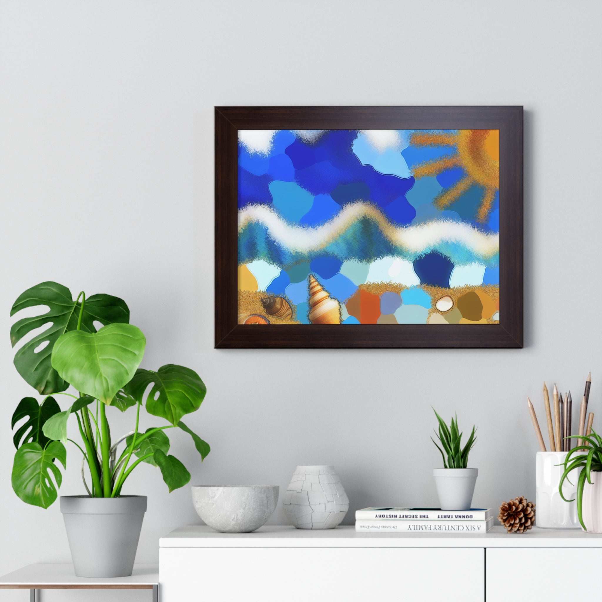 Tidal Dreams and Sunlight | Framed Print