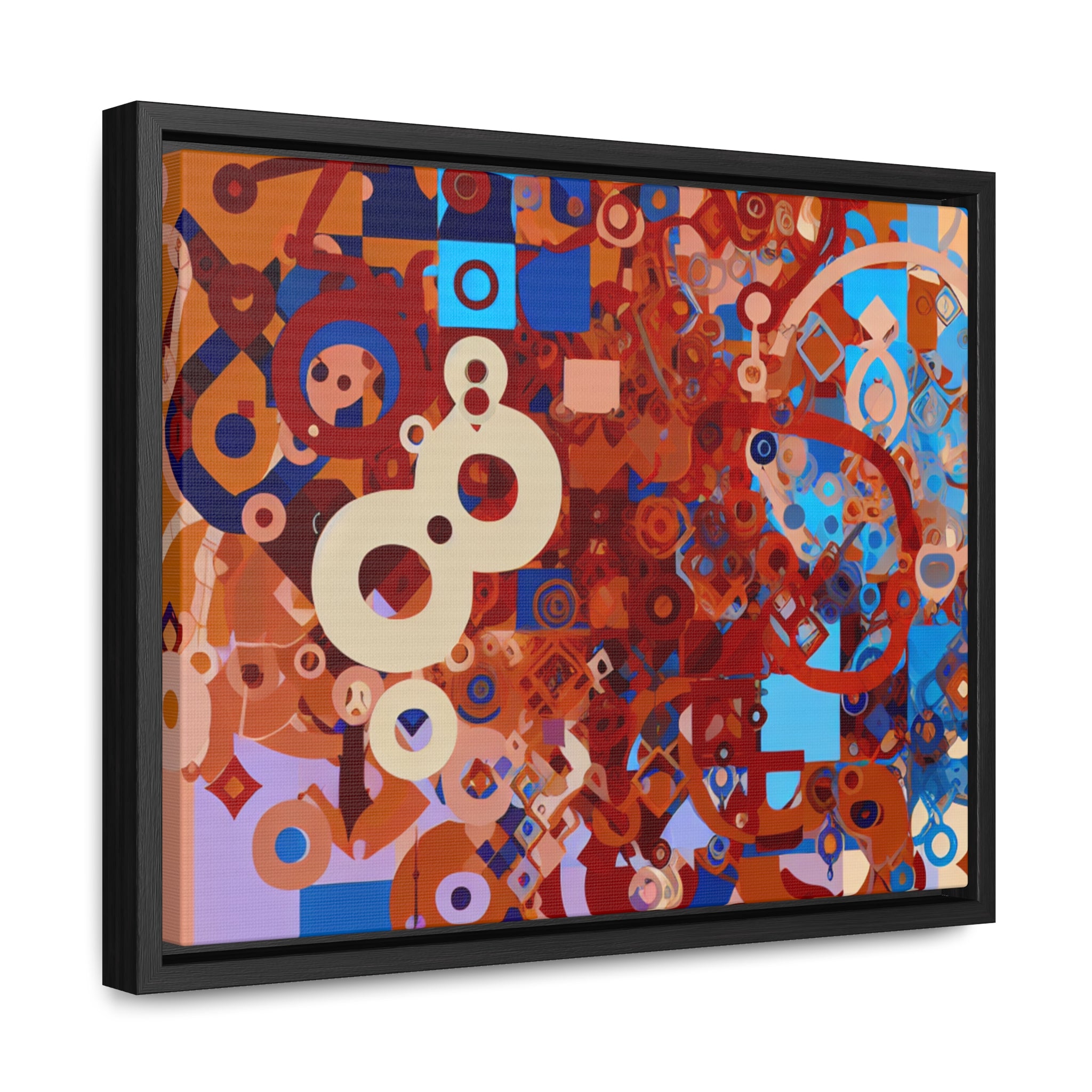 Kaleidoscope Dreams and Whimsy | Framed Canvas